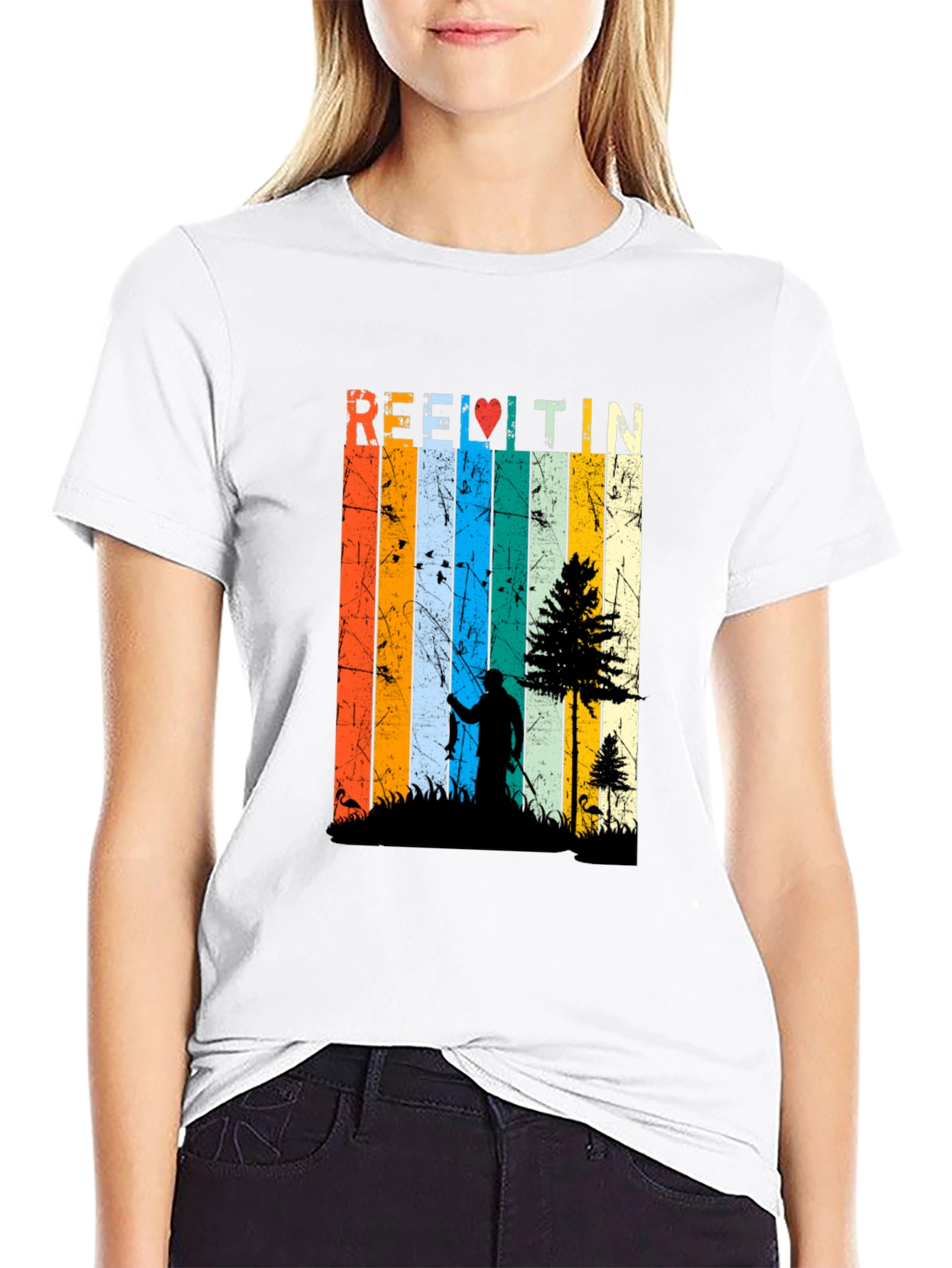 Reel Lovin Fishing Graphic Tee