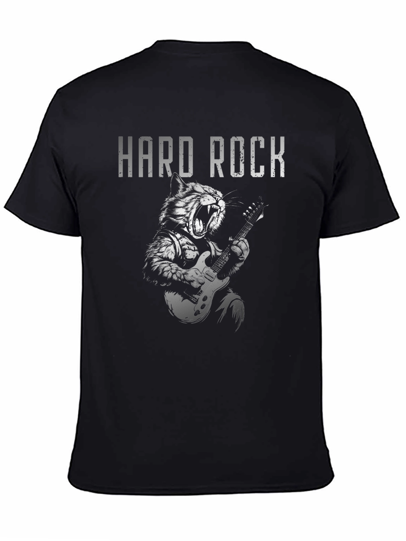 Hard Rock Cat T-Shirt - Graphic Tee