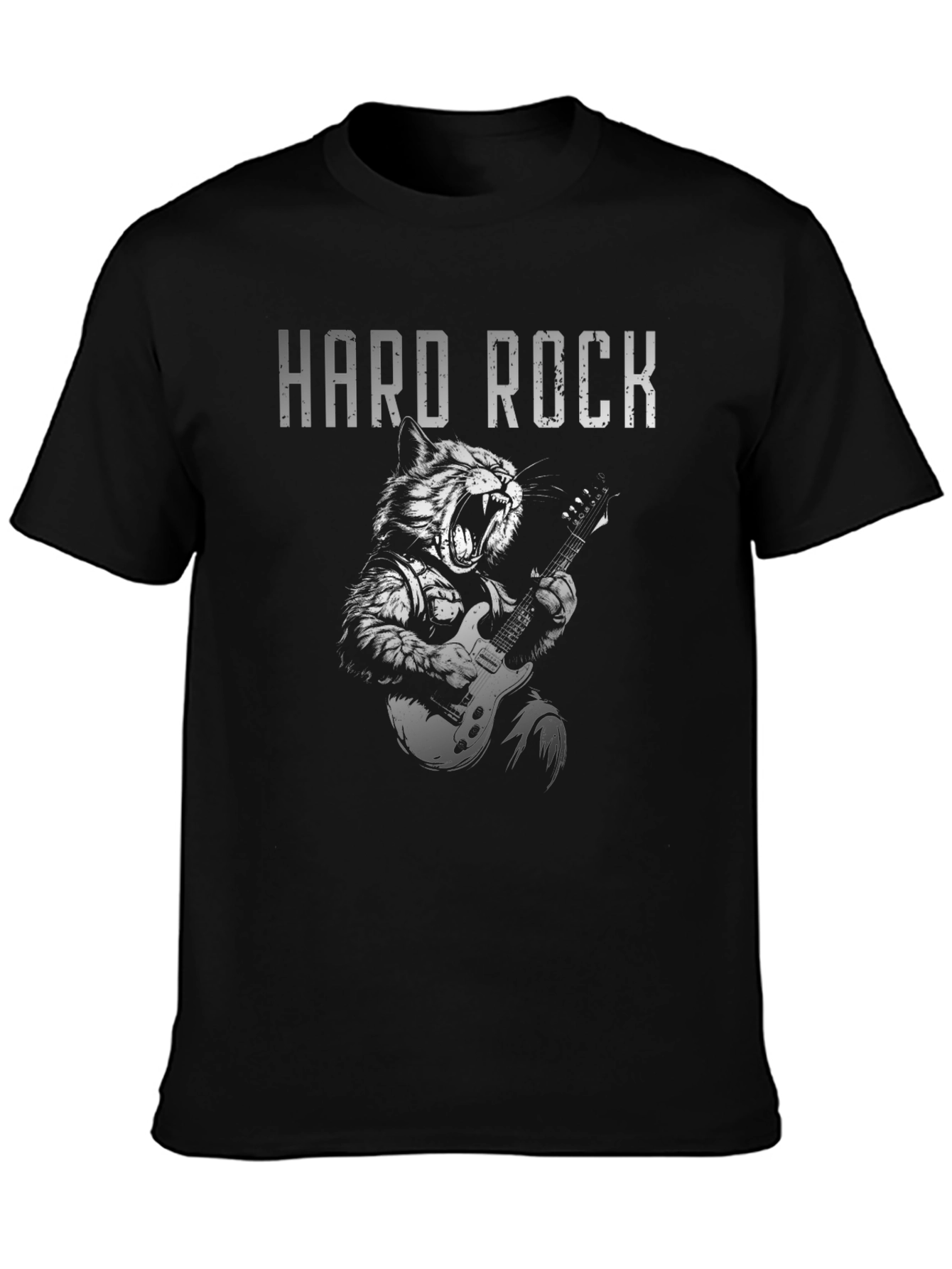 Hard Rock Cat T-Shirt - Graphic Tee