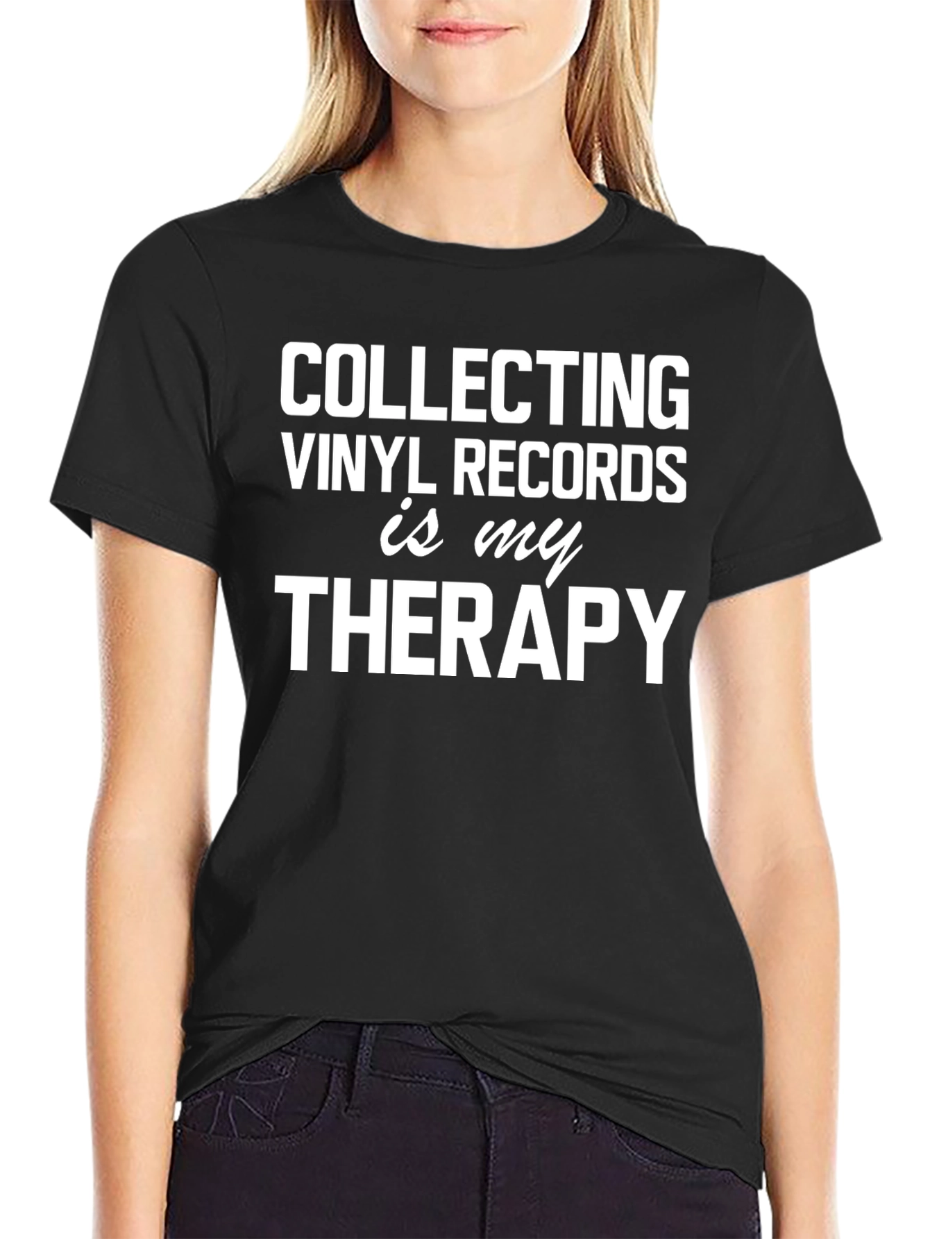 Vinyl Records Therapy T-Shirt