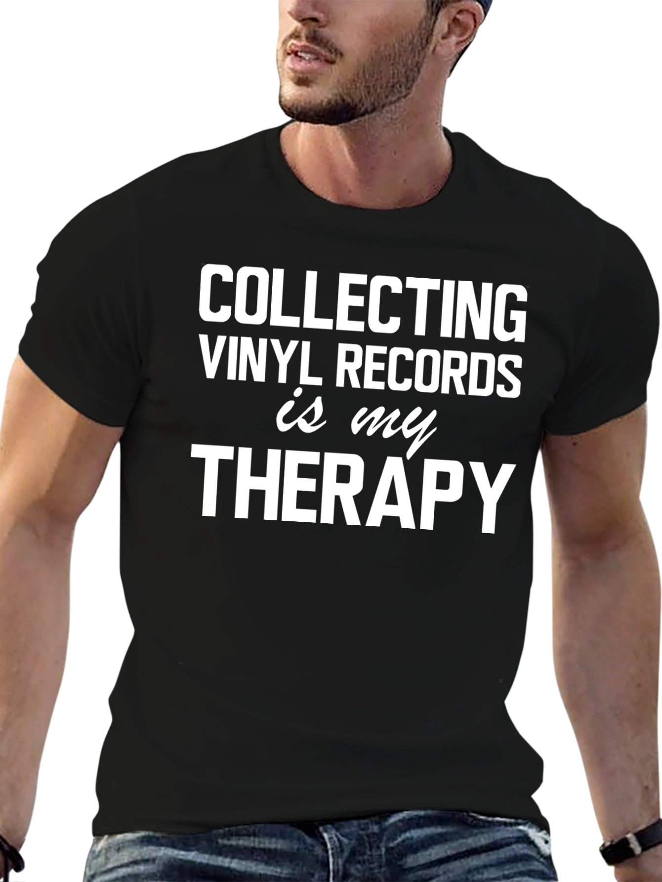 Vinyl Records Therapy T-Shirt