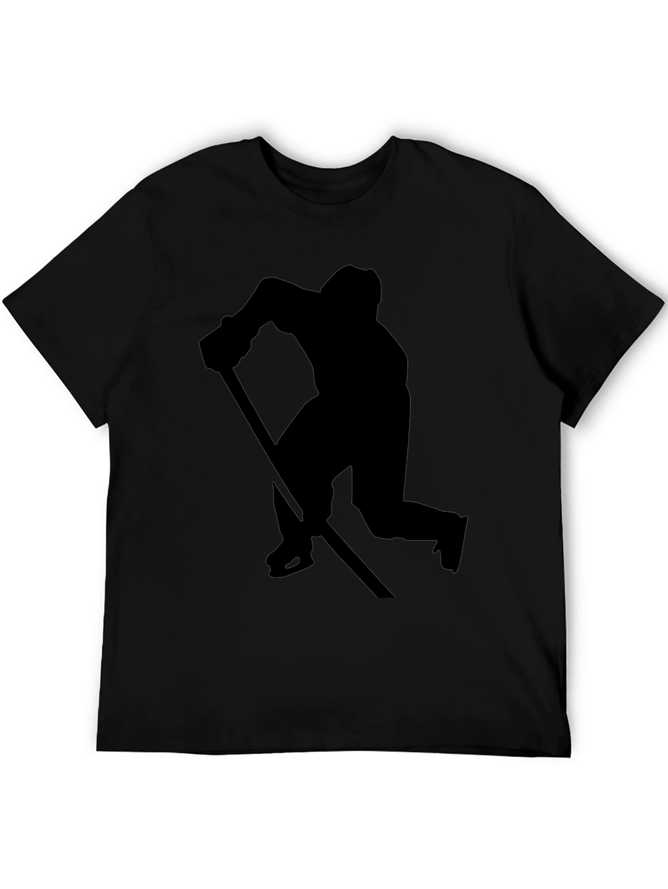 Hockey Player Graphic T-Shirt