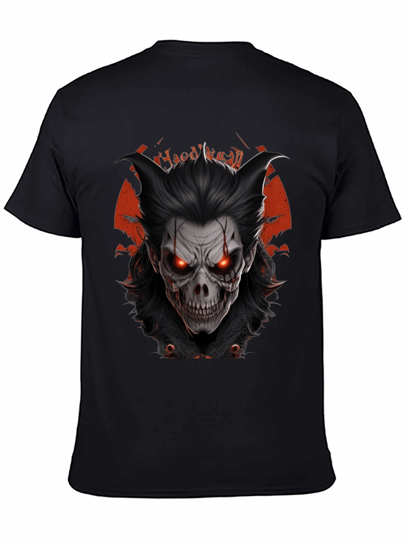 Halloween Demon Graphic T-Shirt