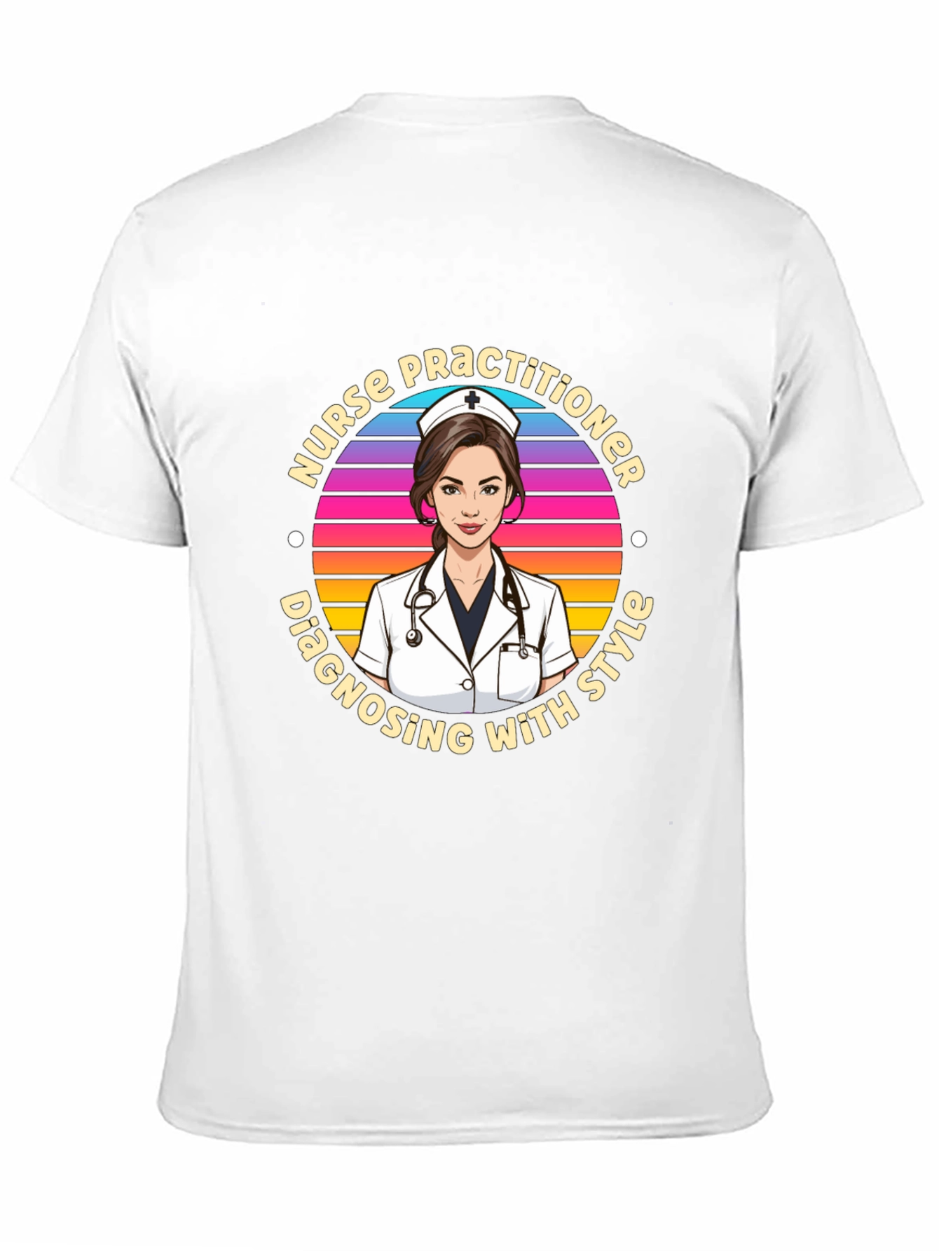 Nurse Practitioner Style Graphic T-Shirt