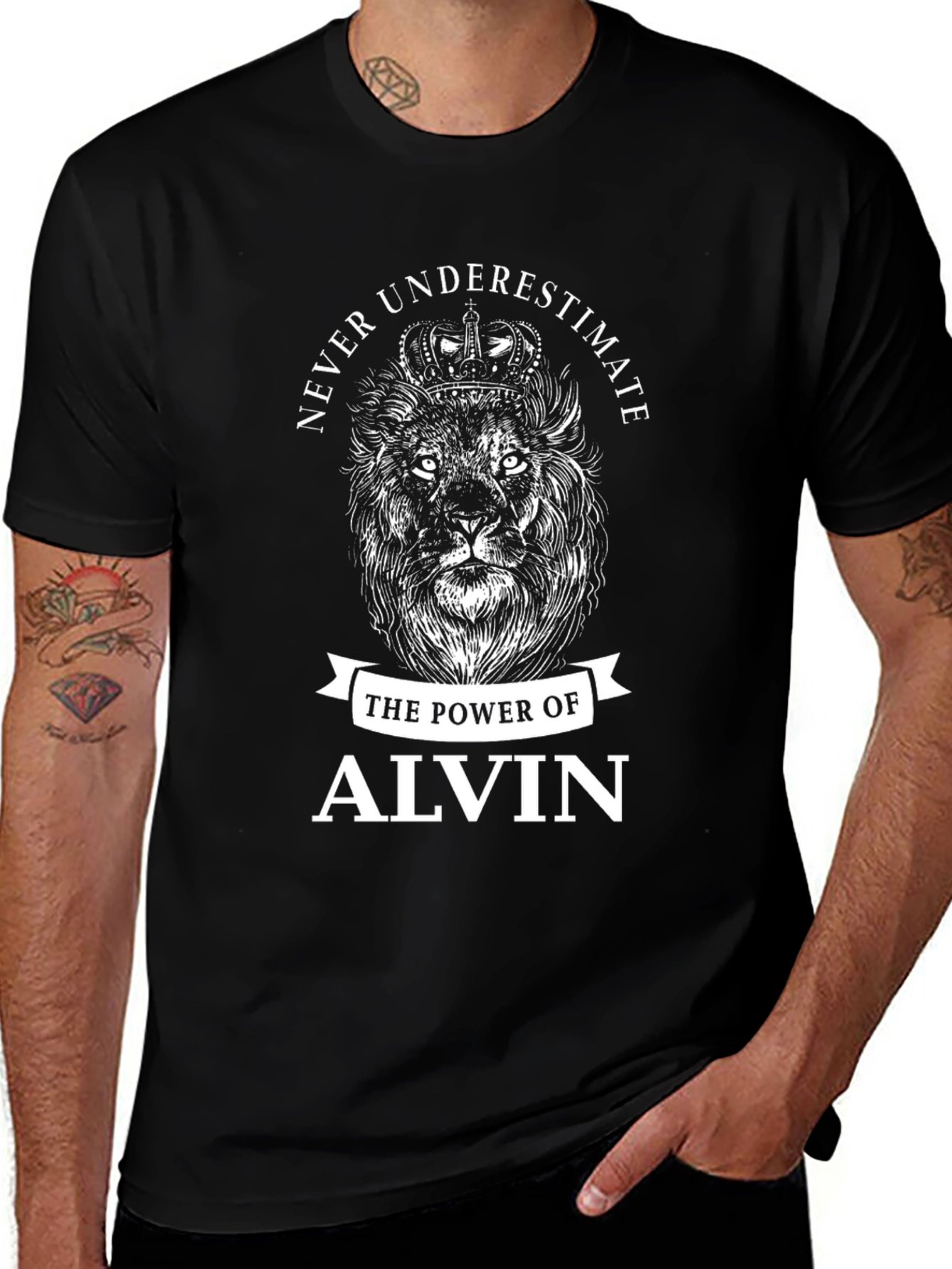 Never Underestimate Alvin Lion T-Shirt