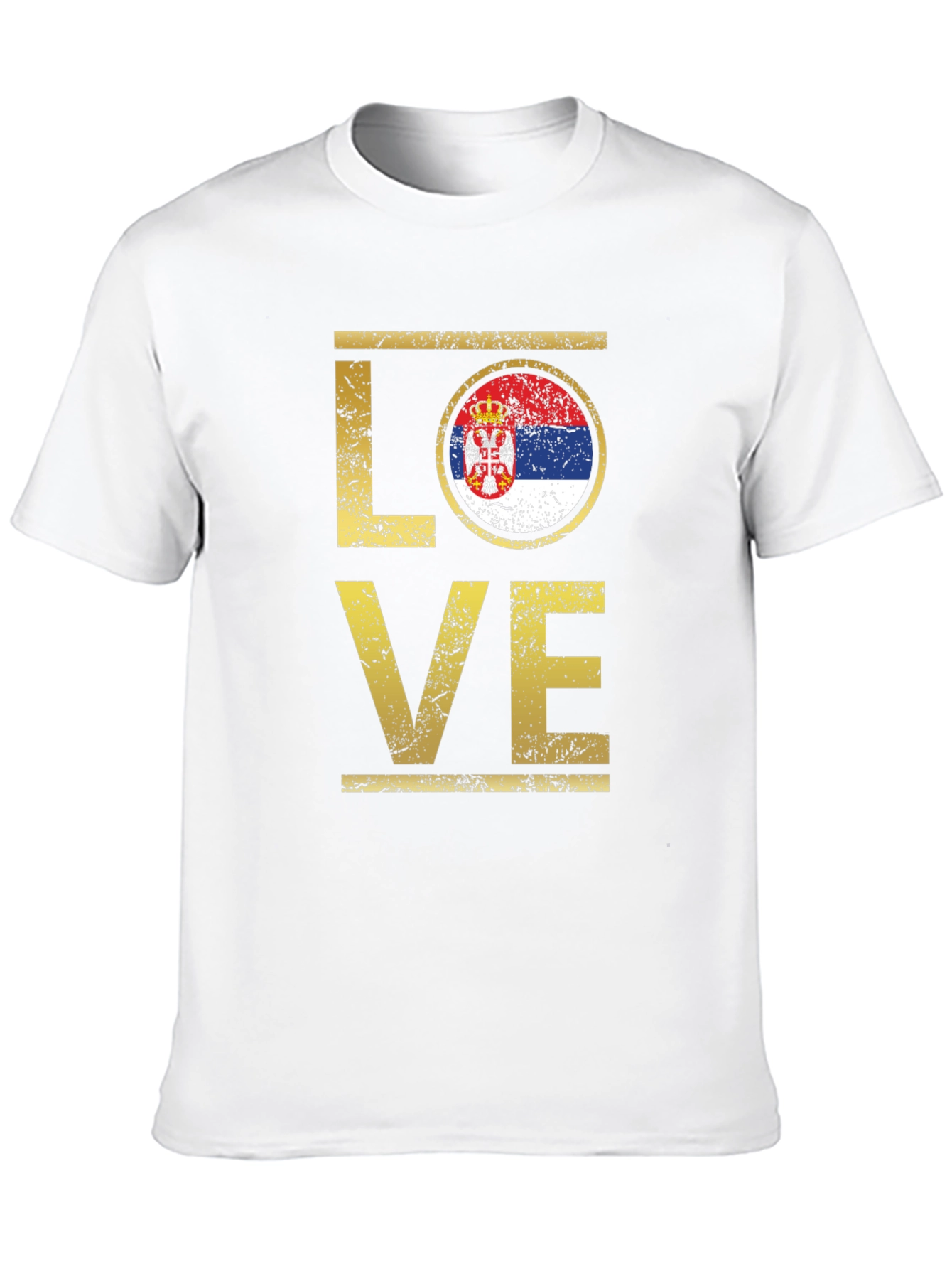 Serbia Flag LOVE T-Shirt