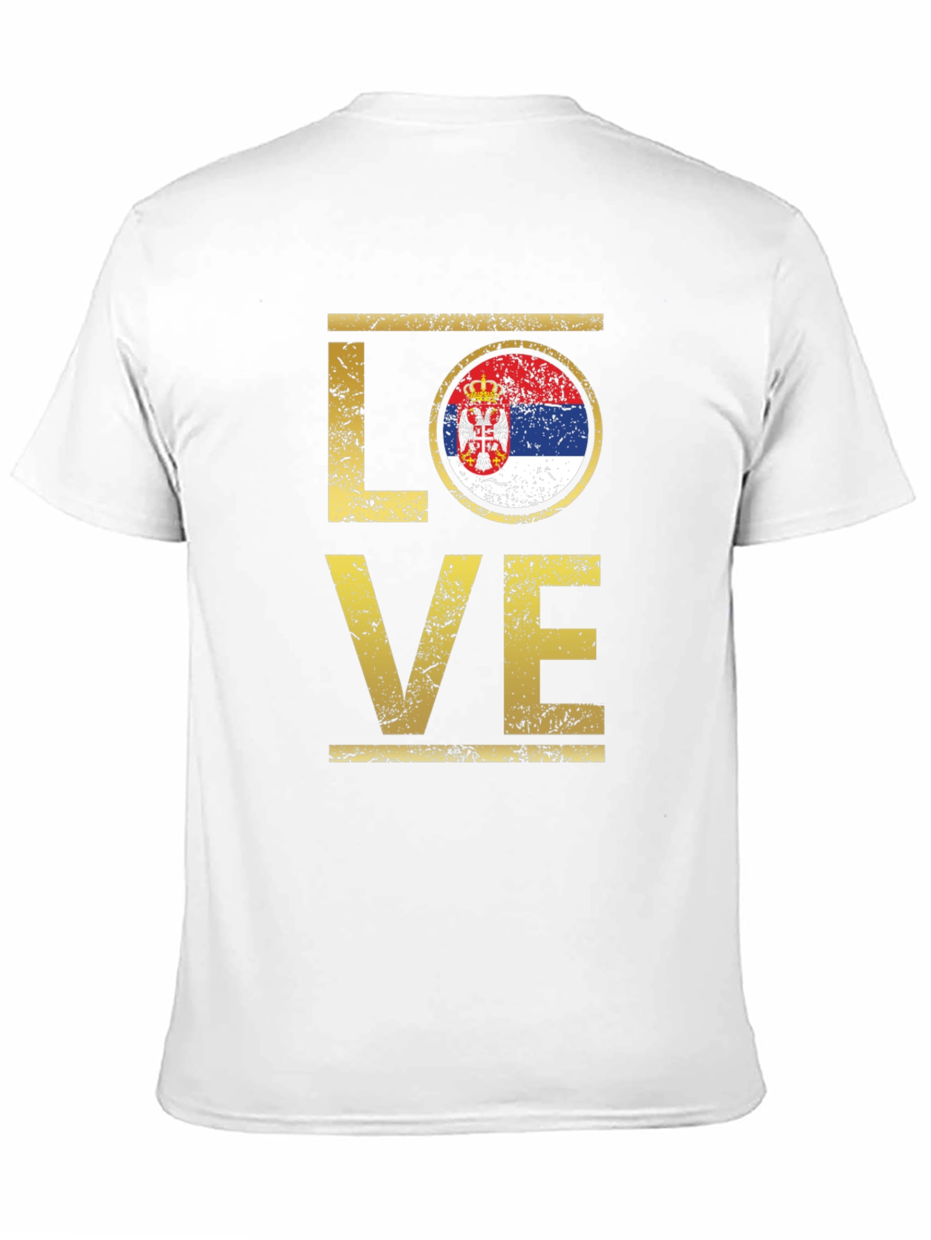 Serbia Flag LOVE T-Shirt