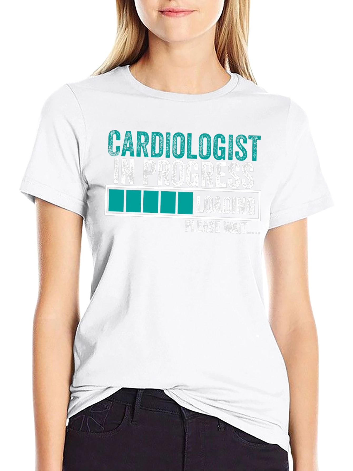 Cardiologist in Progress Loading T-Shirt