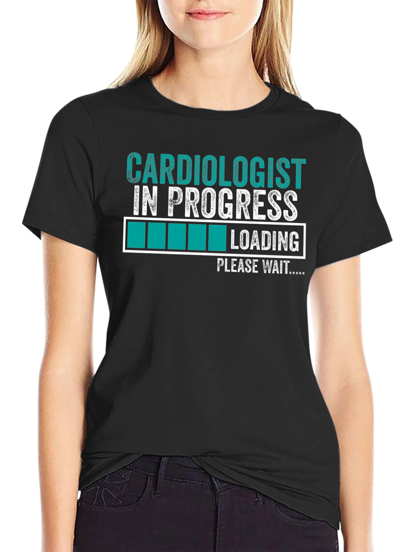 Cardiologist in Progress Loading T-Shirt