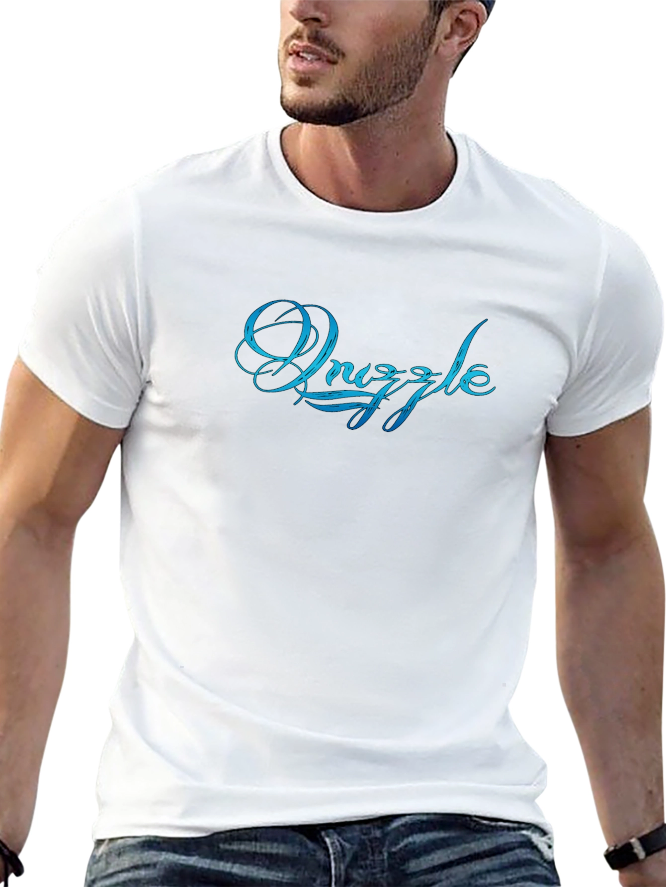 Snuggle Stylish Black Graphic Tee