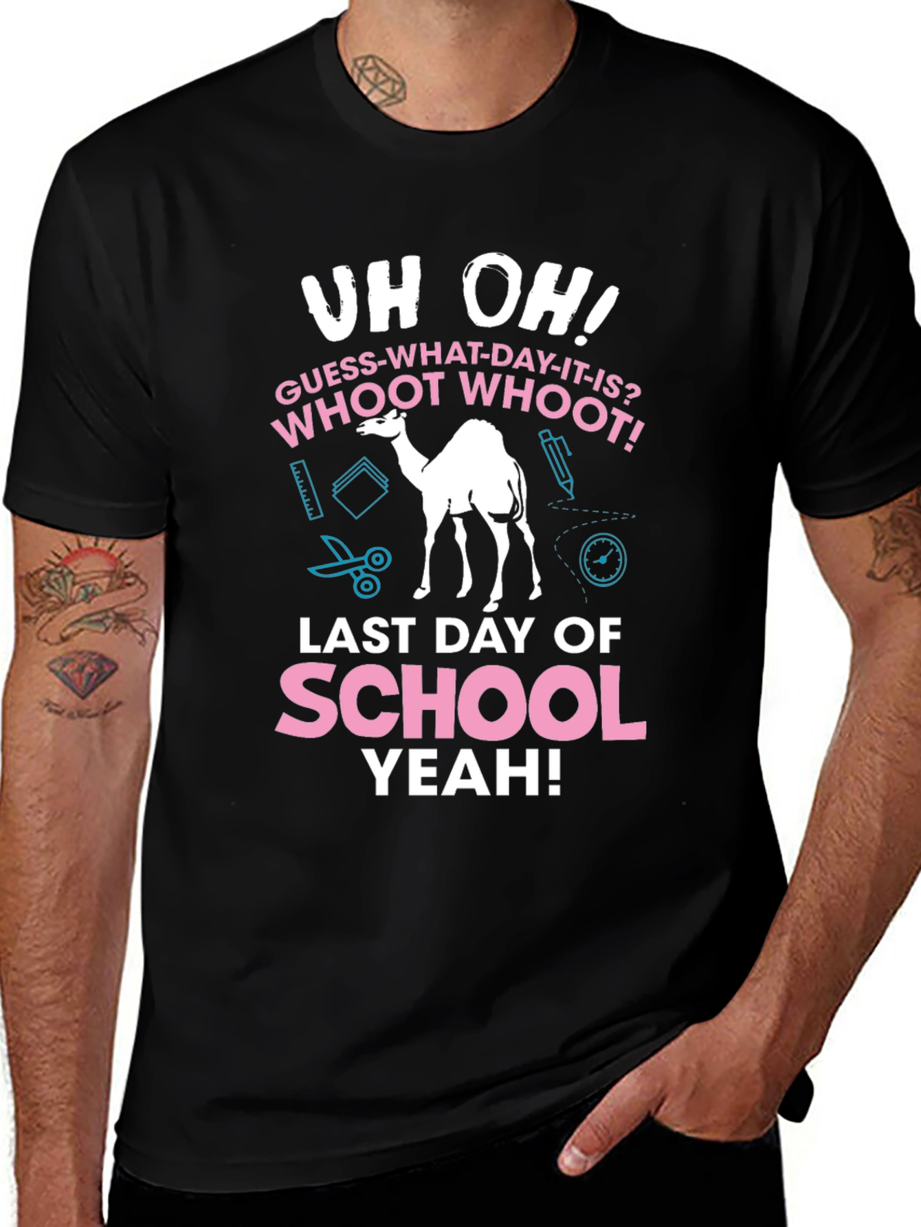 Last Day of School Camel T-Shirt