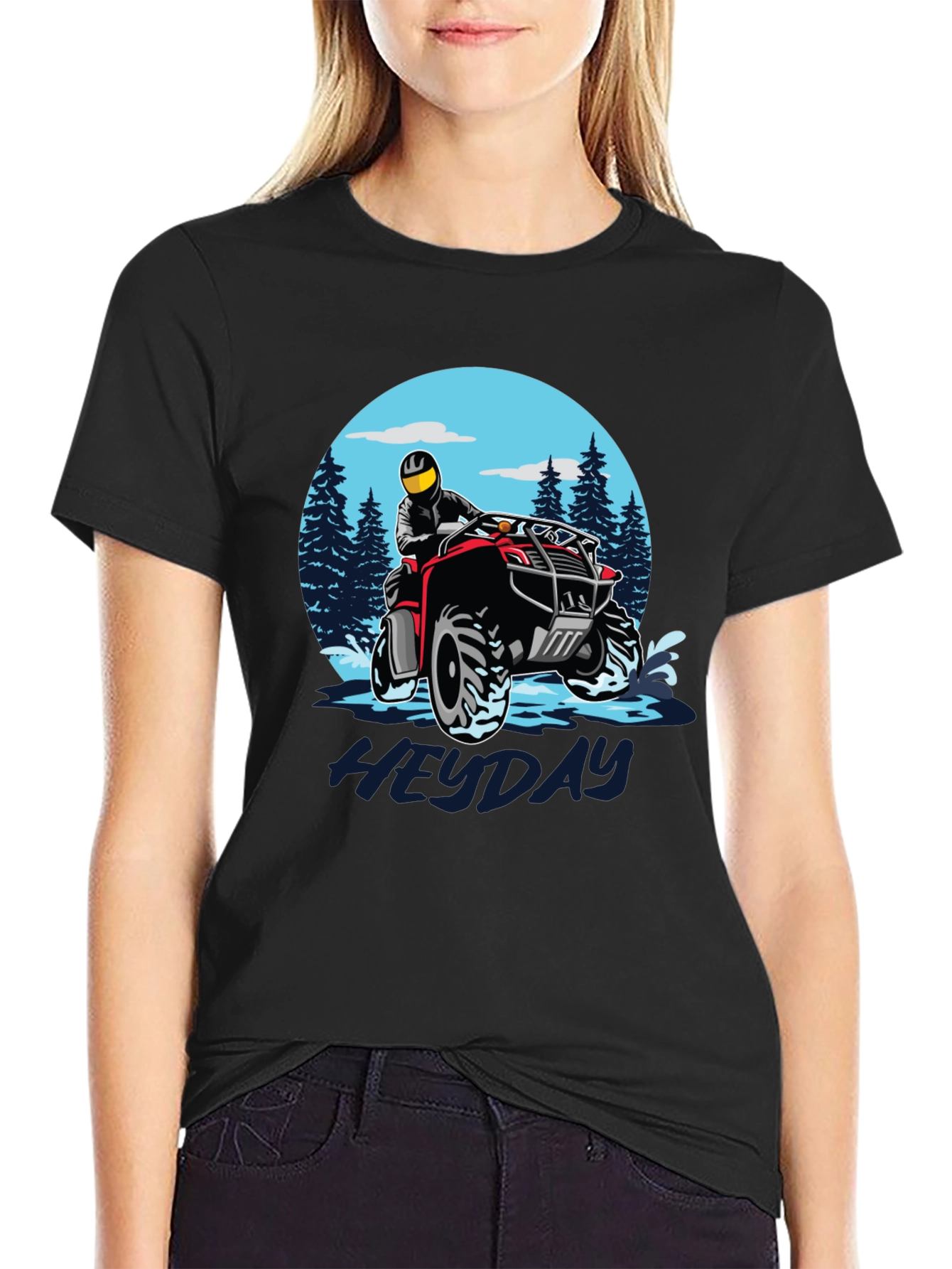 Heyday ATV Adventure T-Shirt - Black