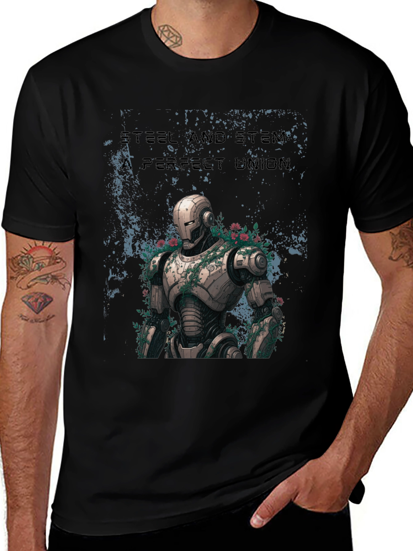 Steel and Stem: A Perfect Union T-Shirt