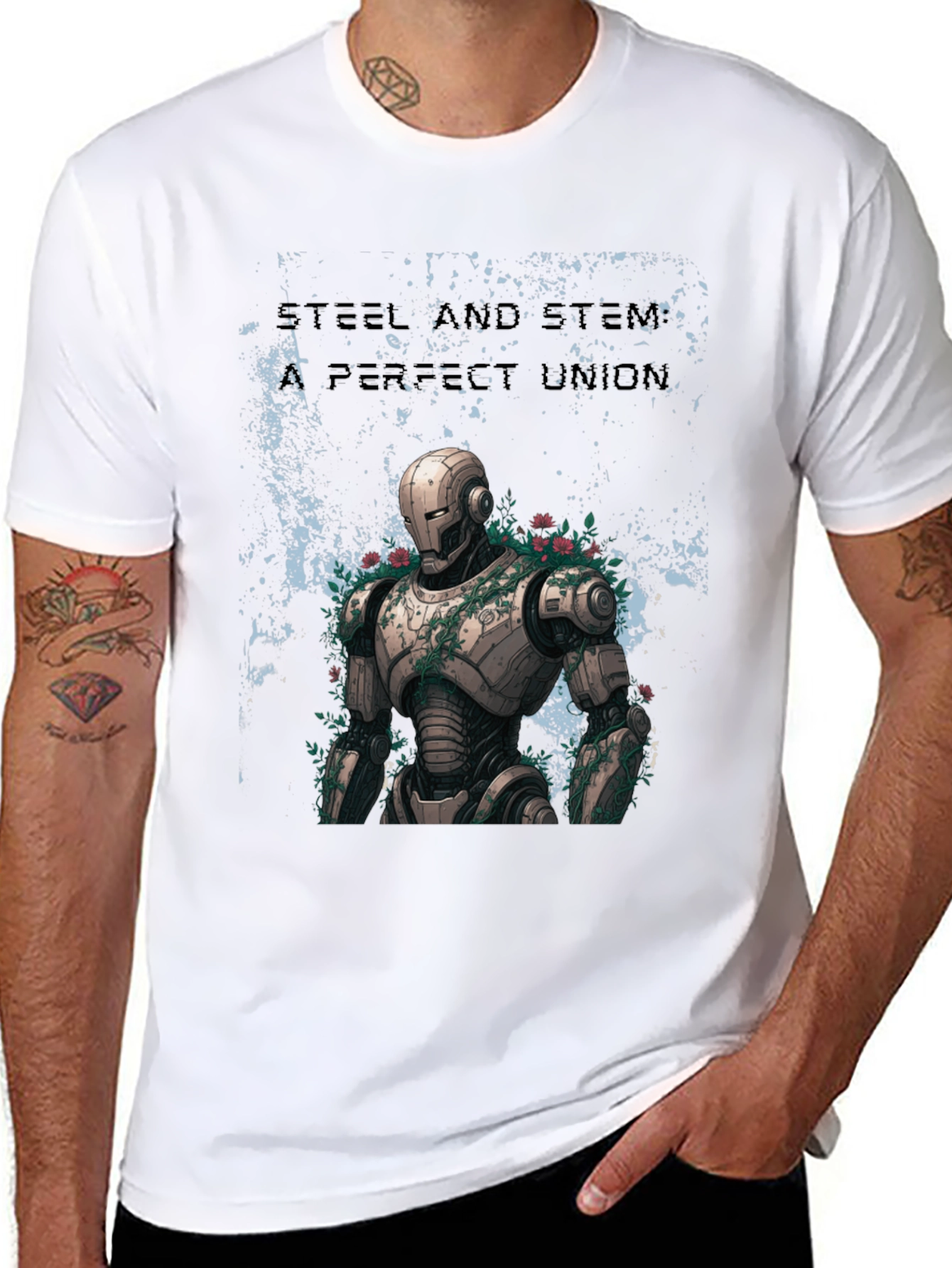 Steel and Stem: A Perfect Union T-Shirt