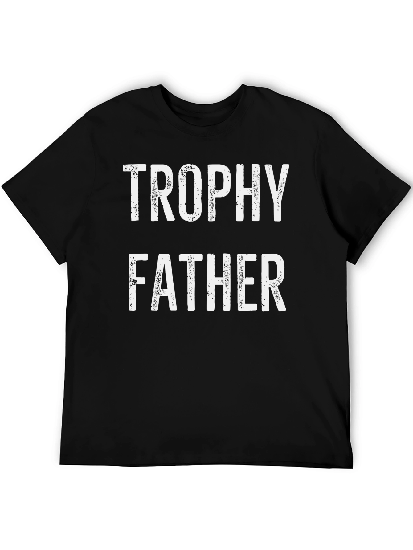 Trophy Father Graphic Tee - Black