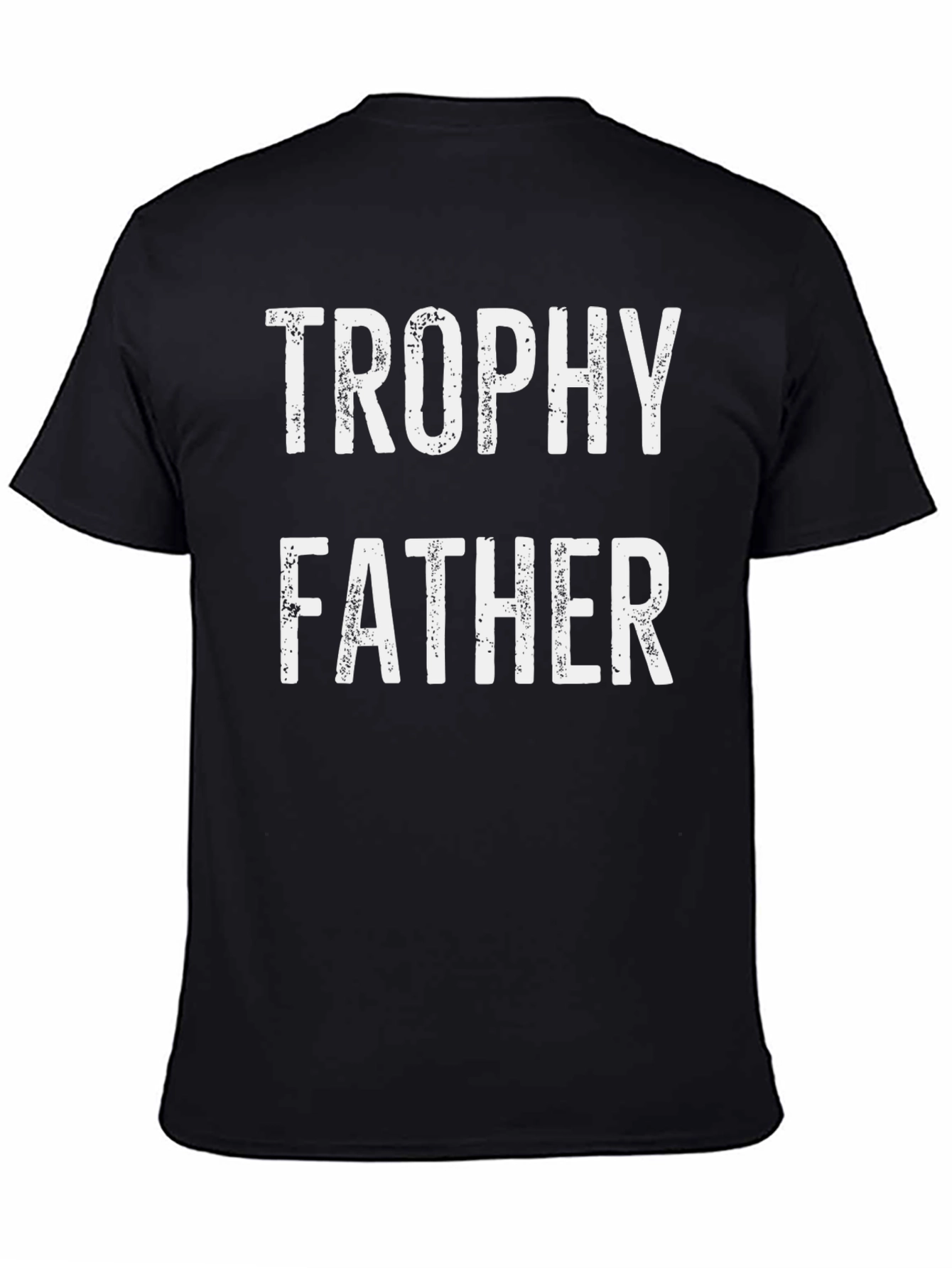 Trophy Father Graphic Tee - Black