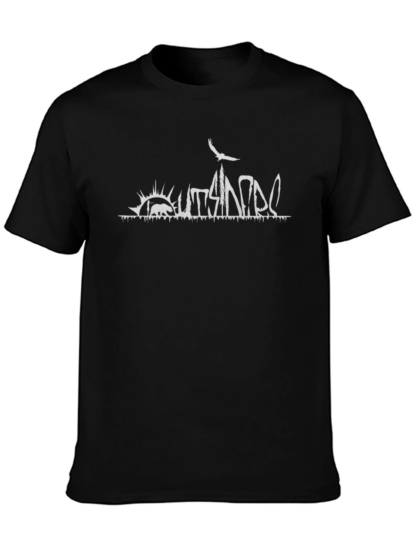 Outsider Graphic Tee - Black