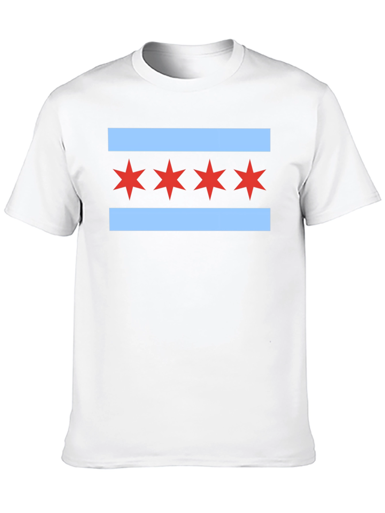 Chicago Flag Graphic Tee - City Pride T-Shirt