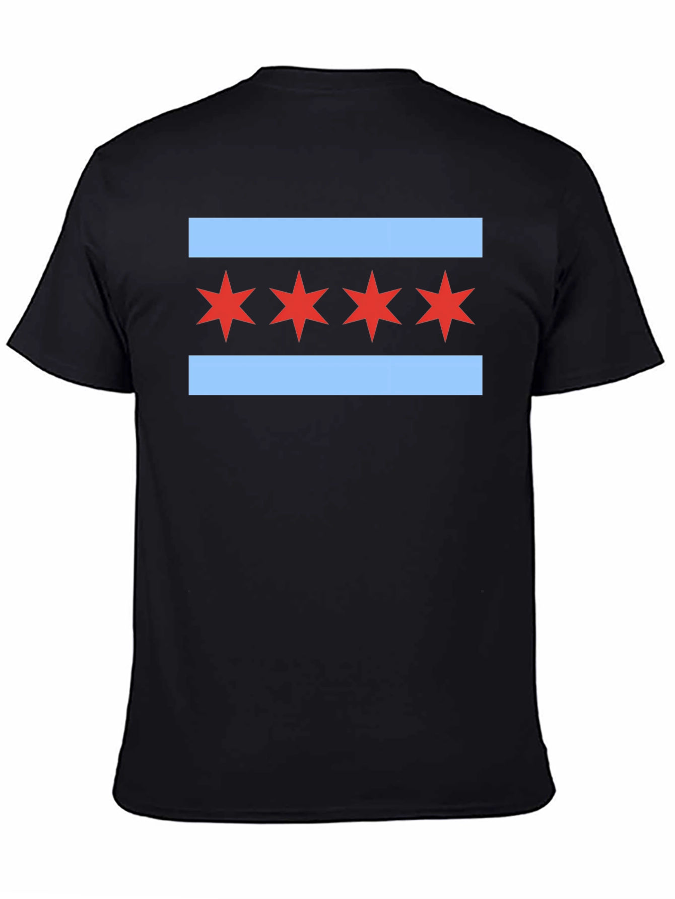 Chicago Flag Graphic Tee - City Pride T-Shirt