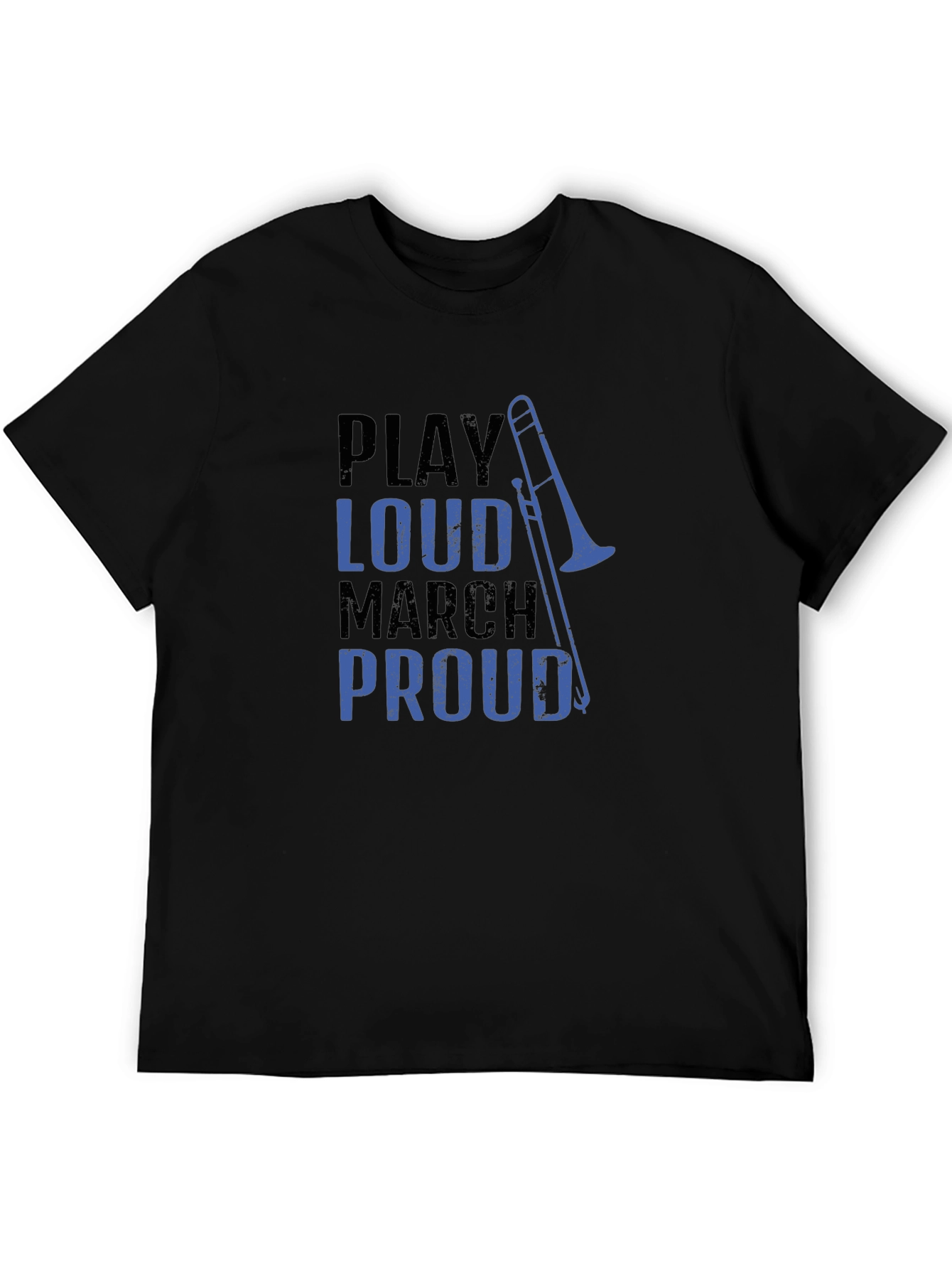 Play Loud Trombone Graphic T-Shirt