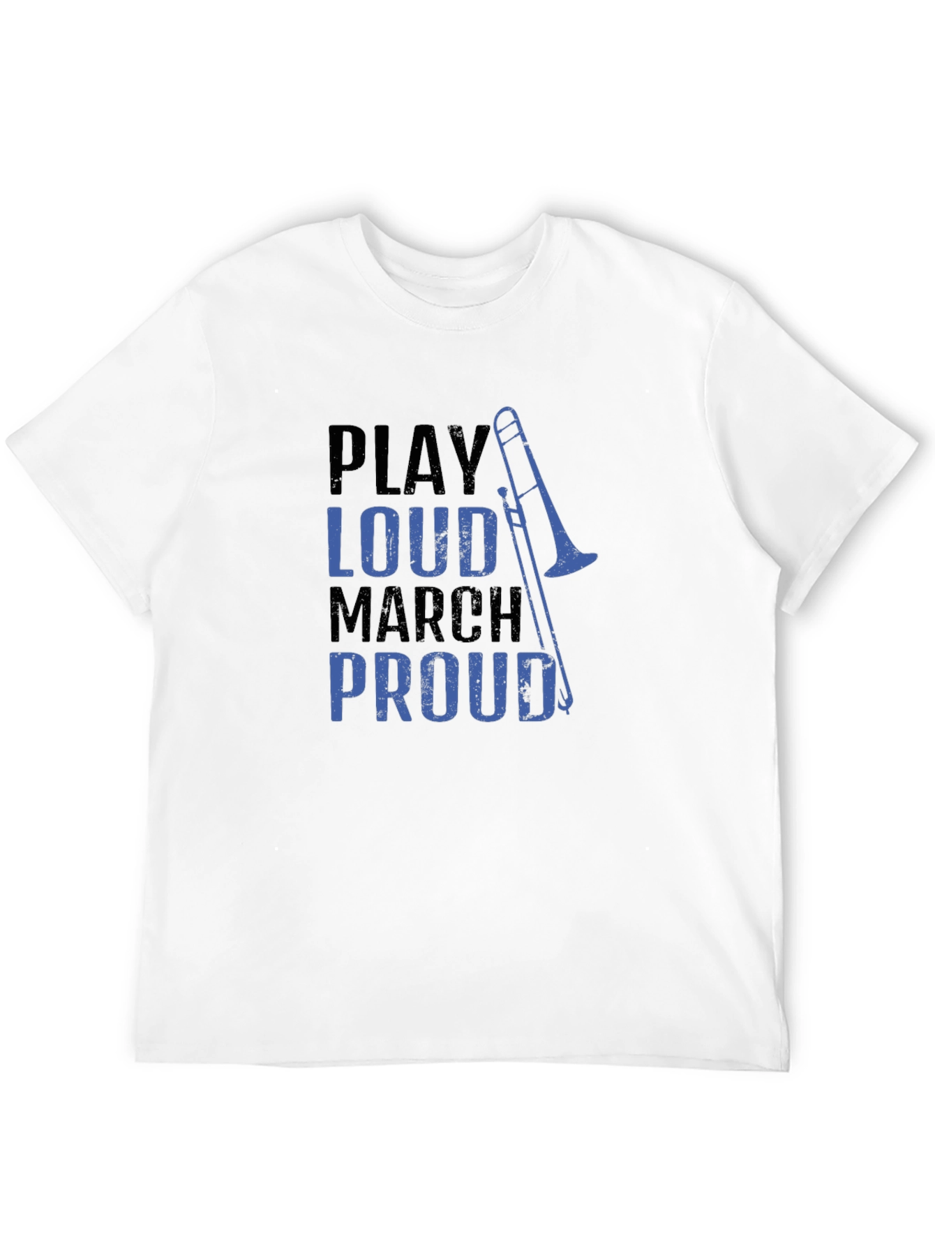 Play Loud Trombone Graphic T-Shirt