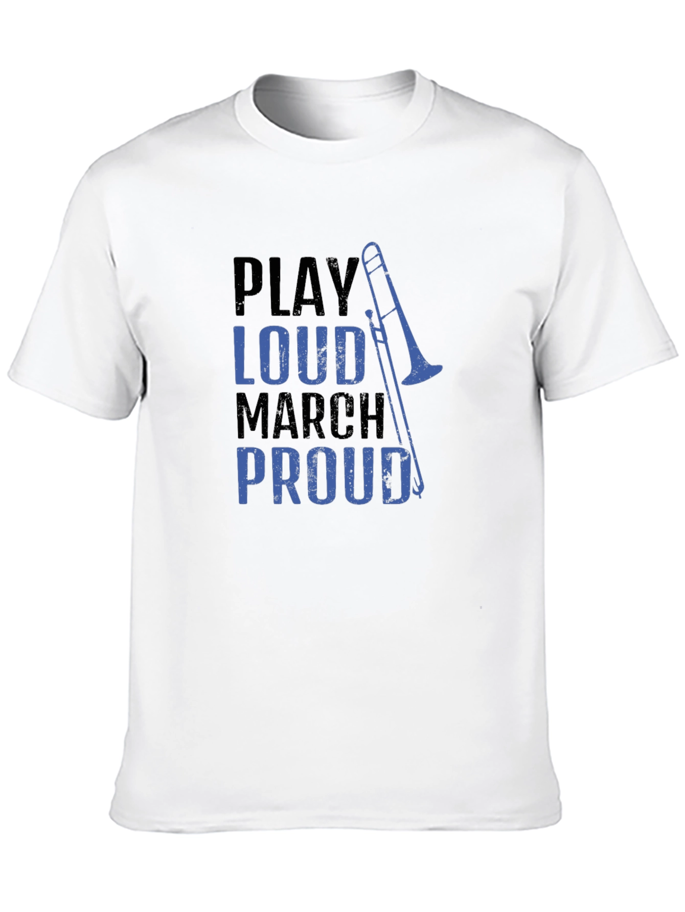 Play Loud Trombone Graphic T-Shirt