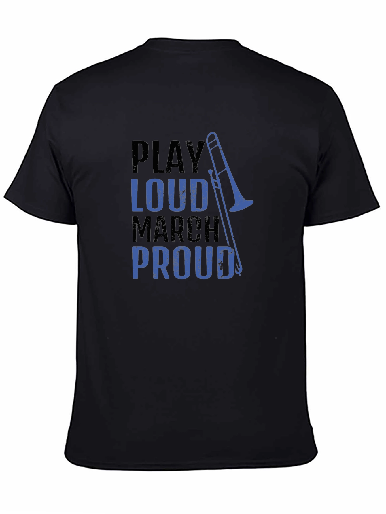 Play Loud Trombone Graphic T-Shirt