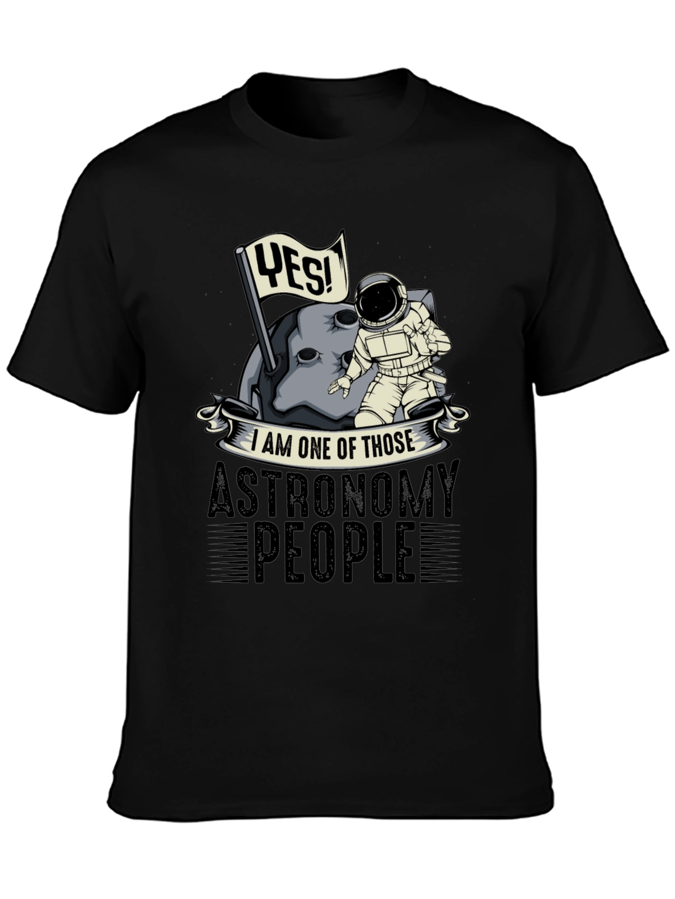 Astronomy People Graphic T-Shirt