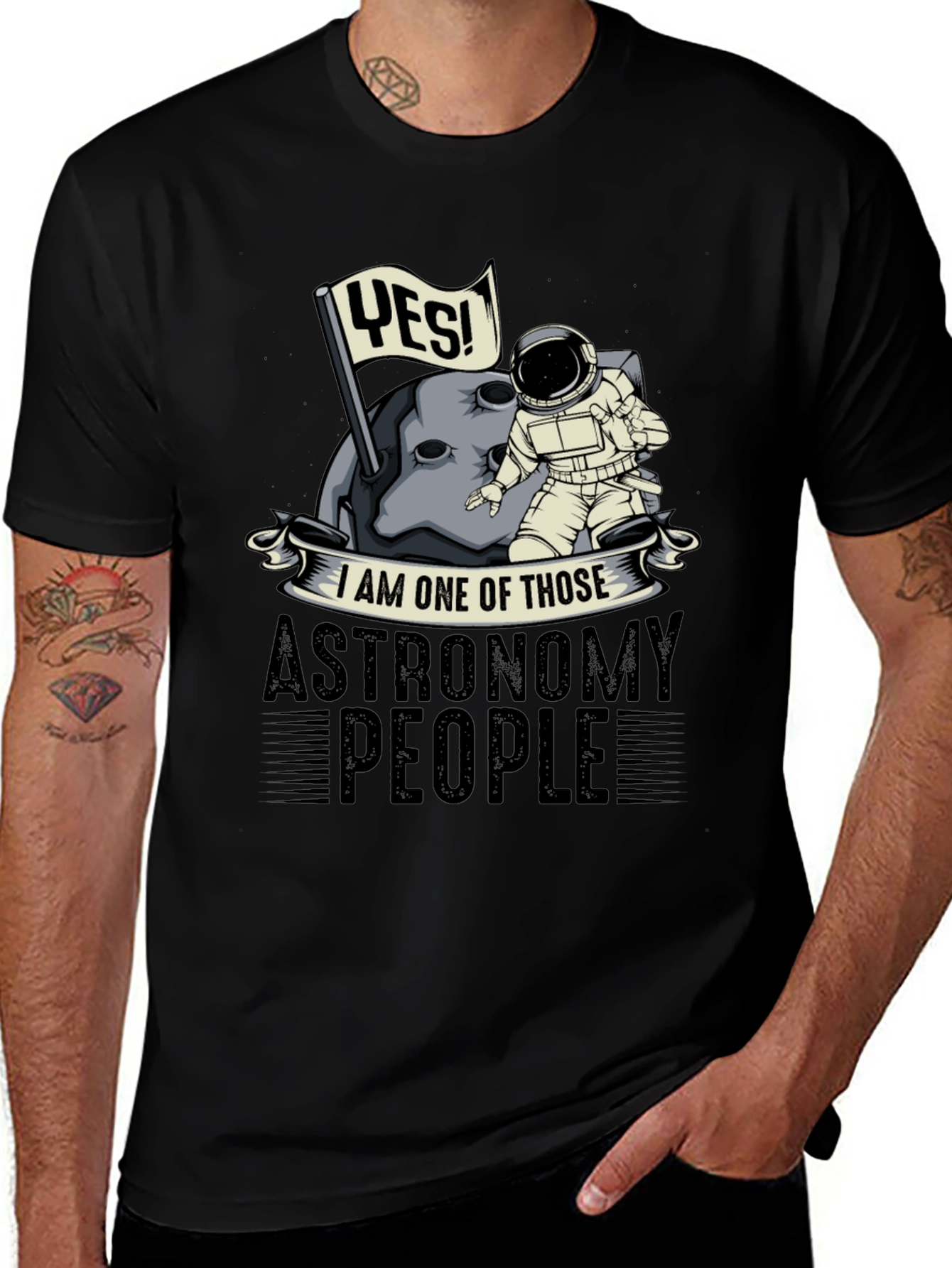 Astronomy People Graphic T-Shirt