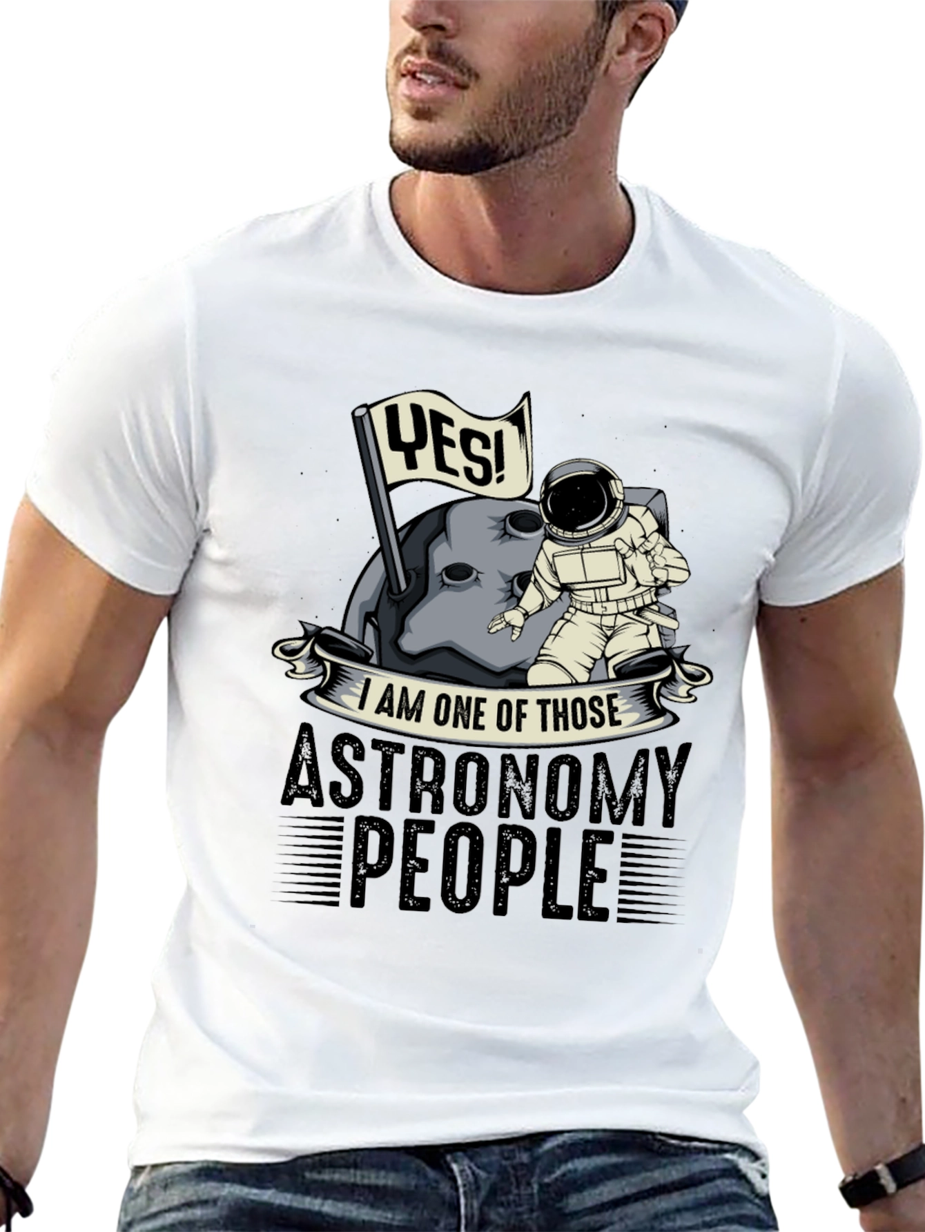Astronomy People Graphic T-Shirt