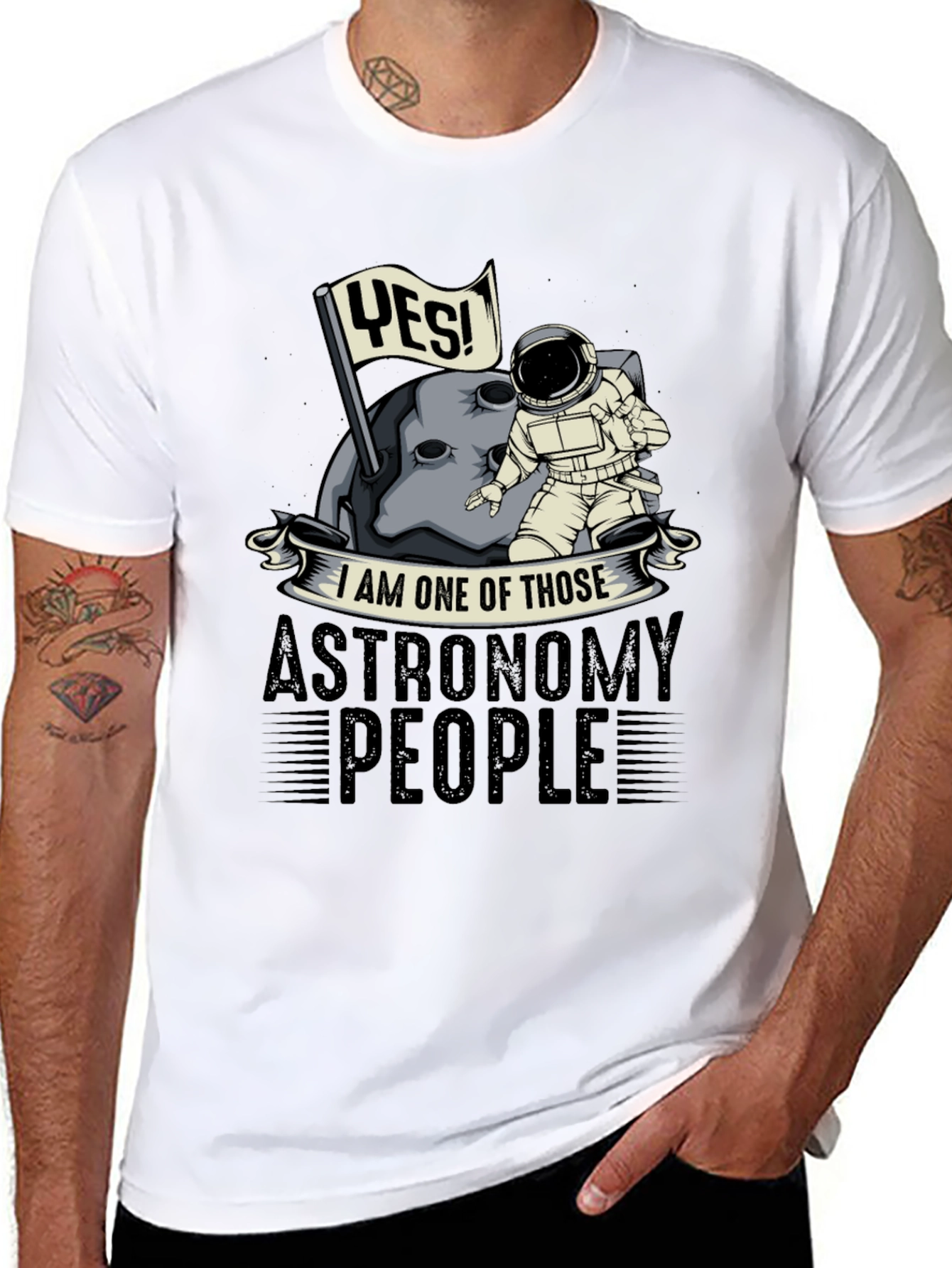 Astronomy People Graphic T-Shirt