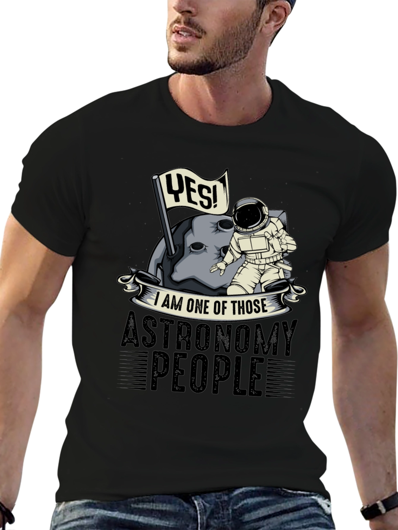 Astronomy People Graphic T-Shirt