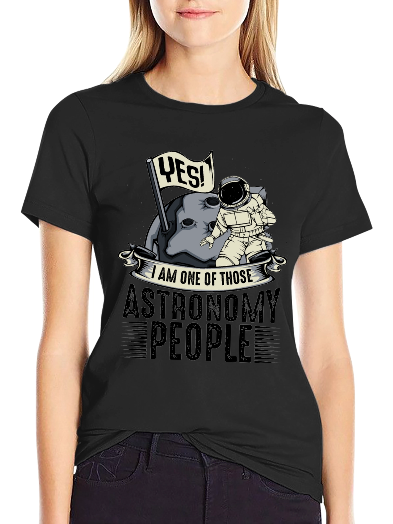 Astronomy People Graphic T-Shirt