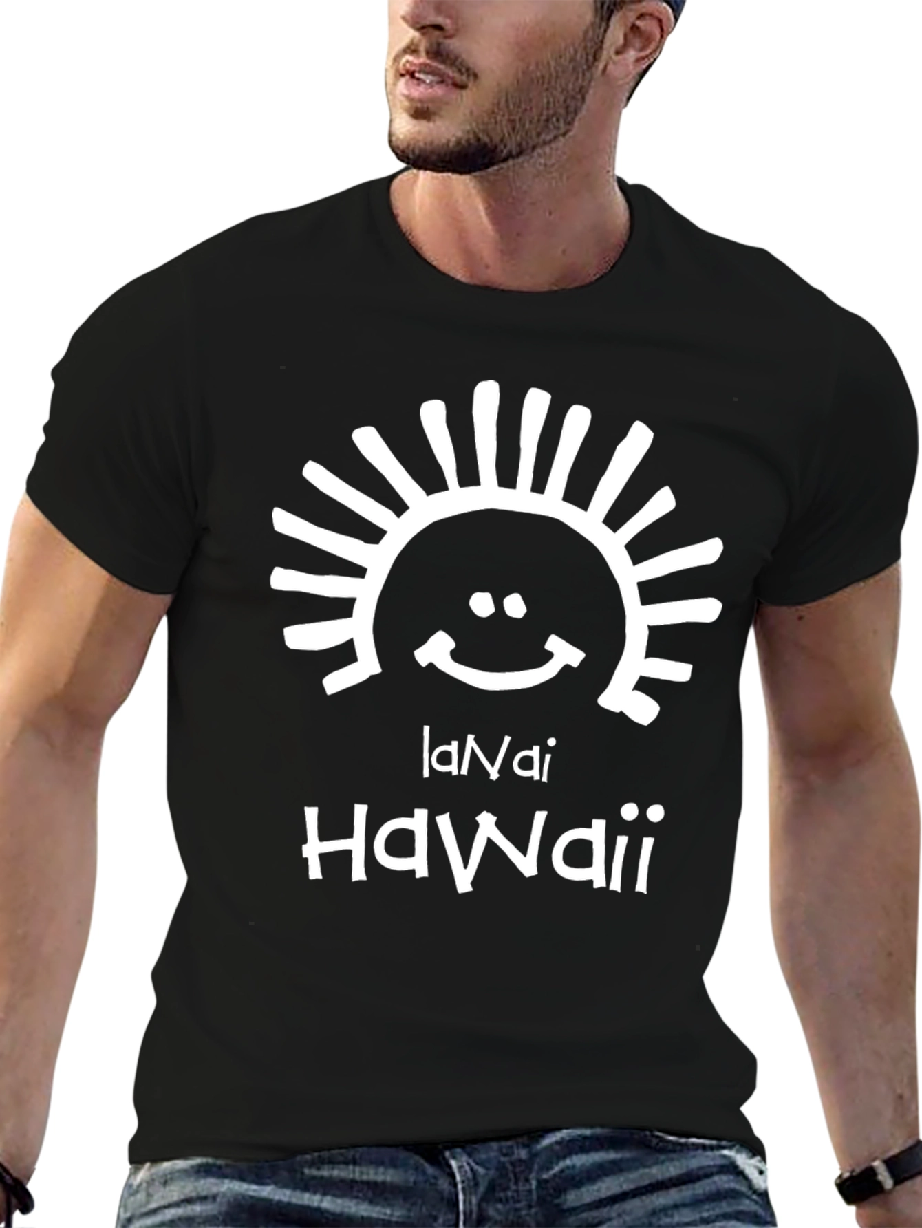 Lanai Hawaii Graphic T-Shirt - Island Vibes