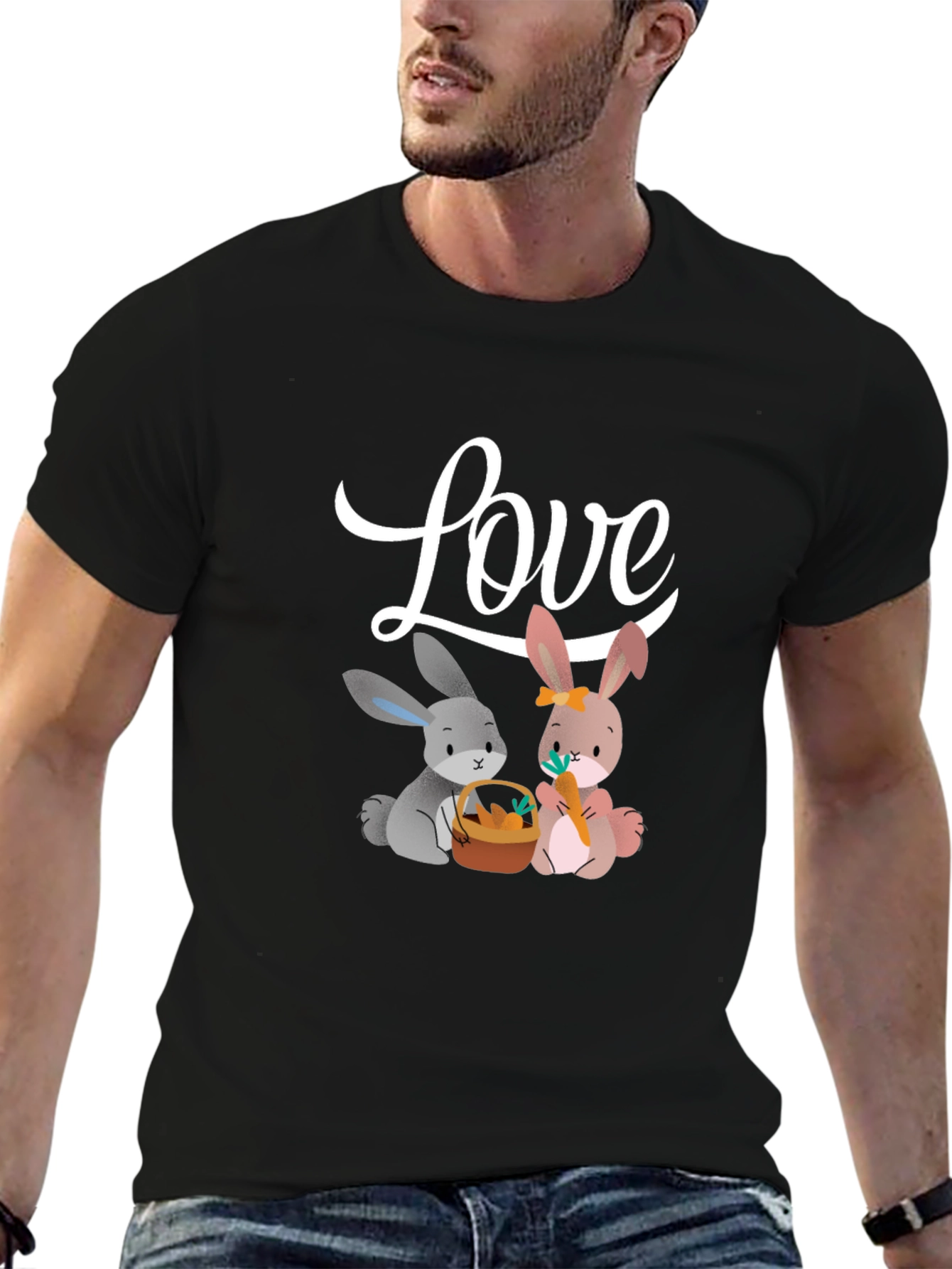 Love Bunny T-Shirt - Easter Rabbits