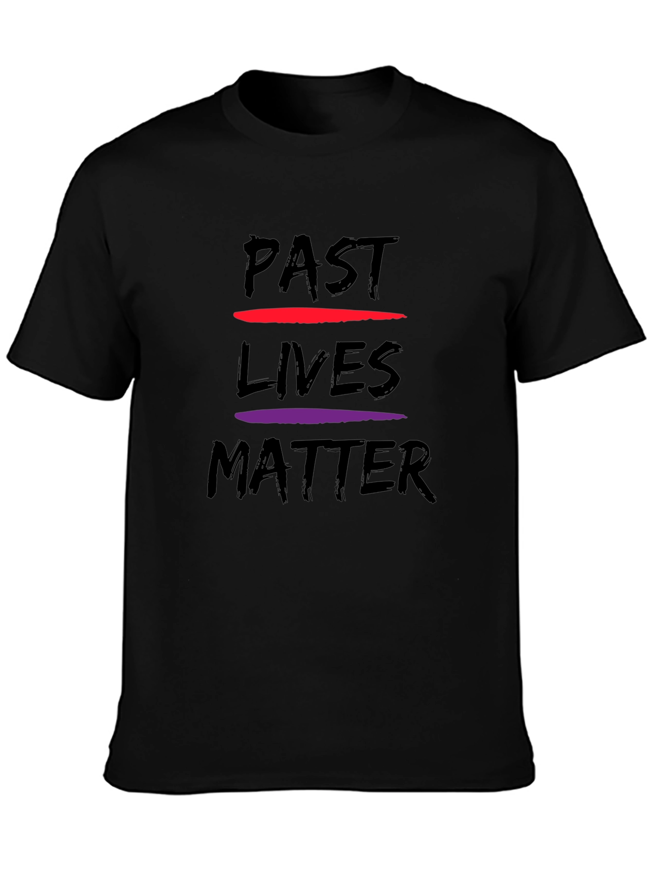 Past Lives Matter Graphic Tee - Black