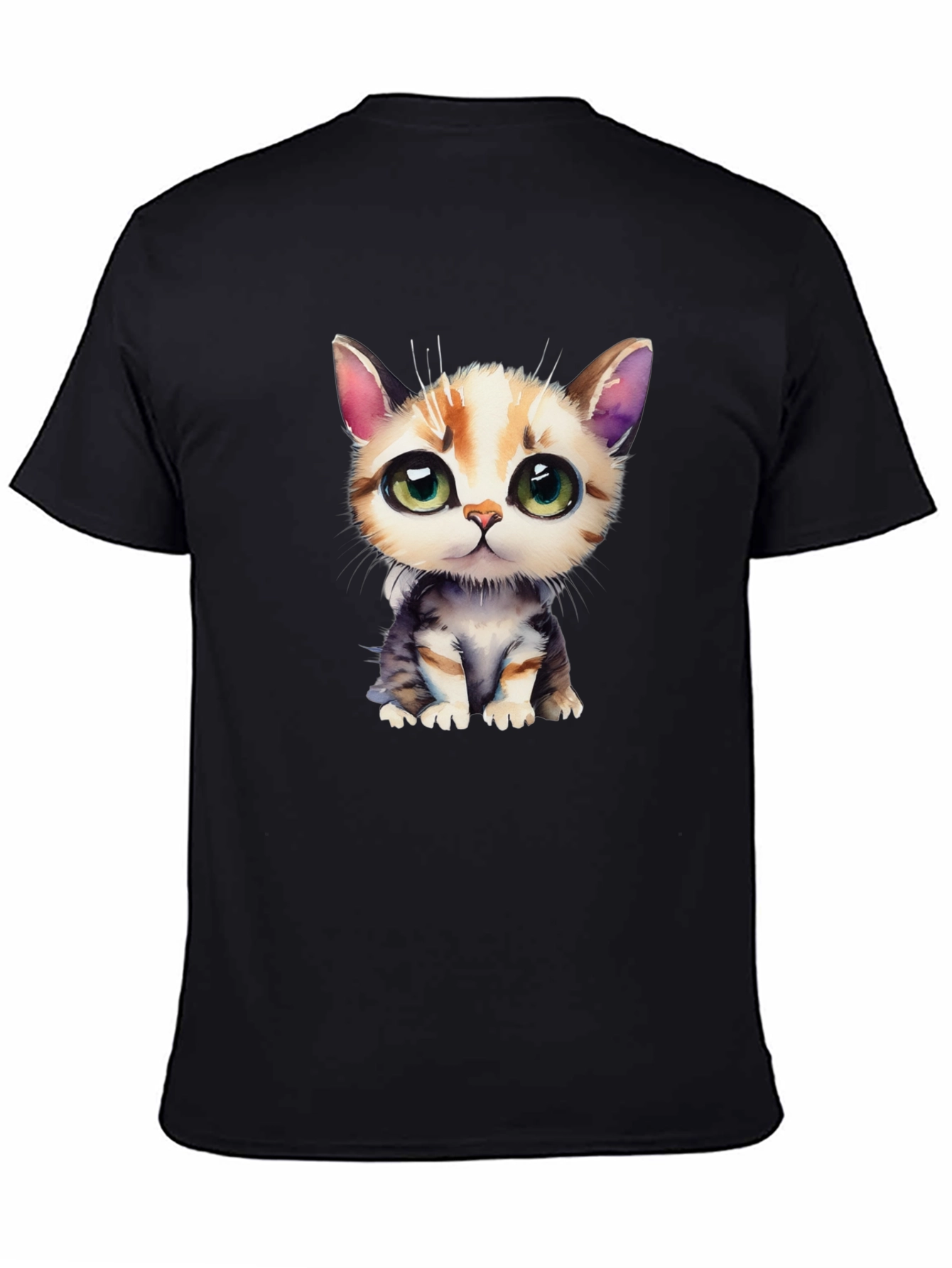 Cute Kitten Graphic T-Shirt