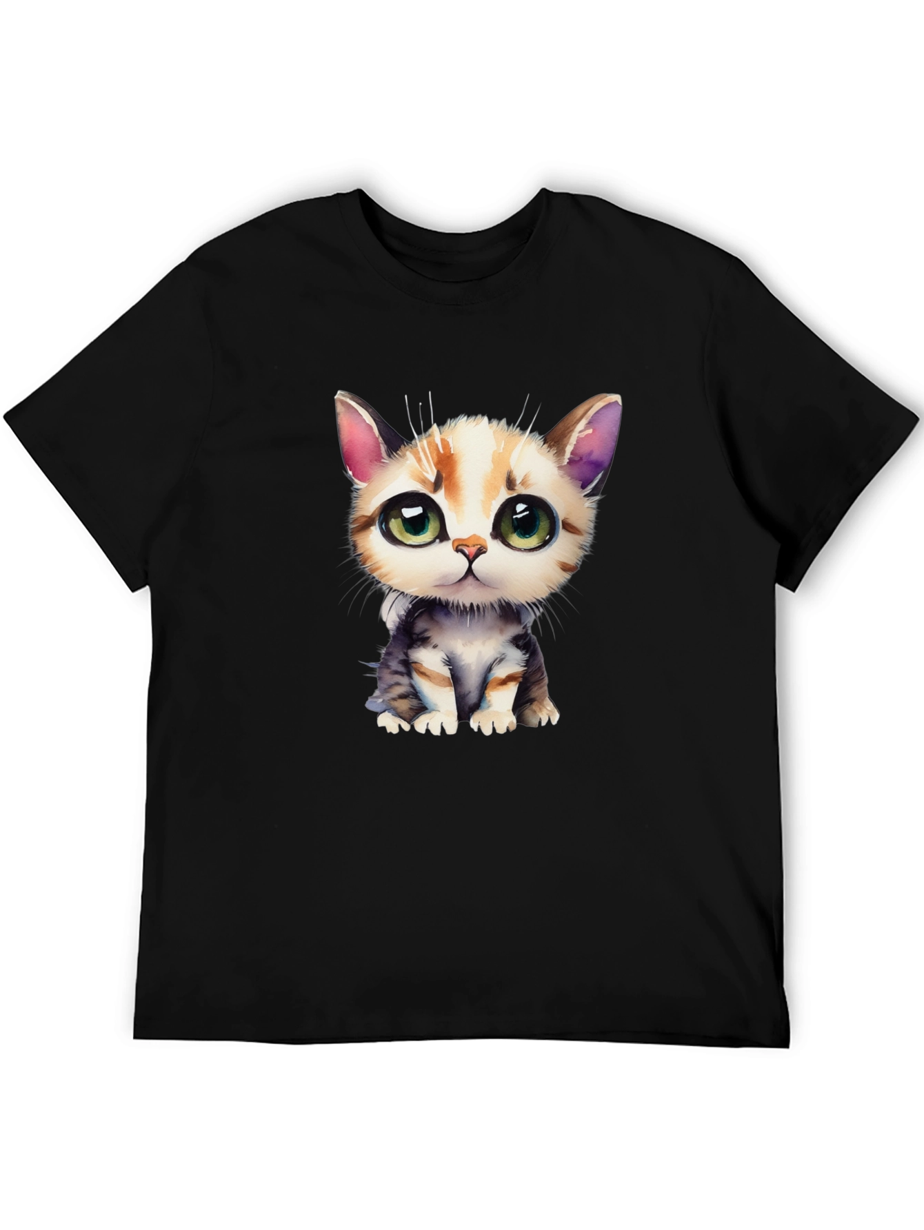 Cute Kitten Graphic T-Shirt