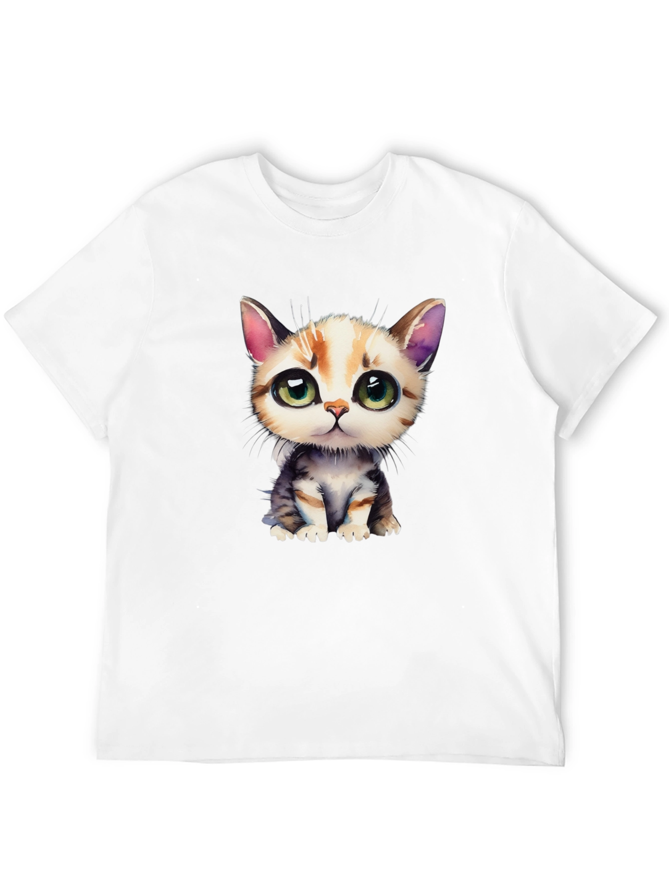 Cute Kitten Graphic T-Shirt