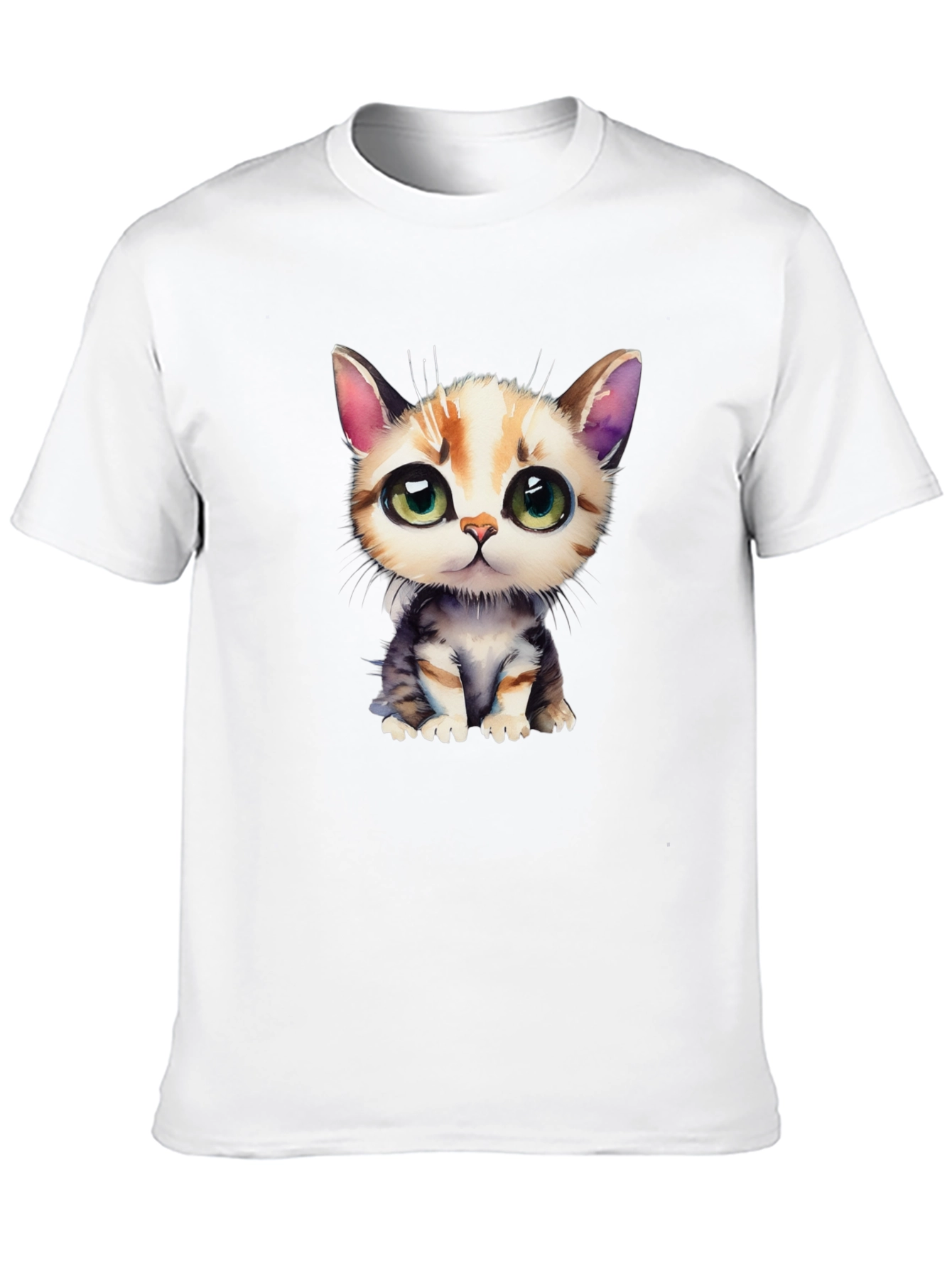 Cute Kitten Graphic T-Shirt