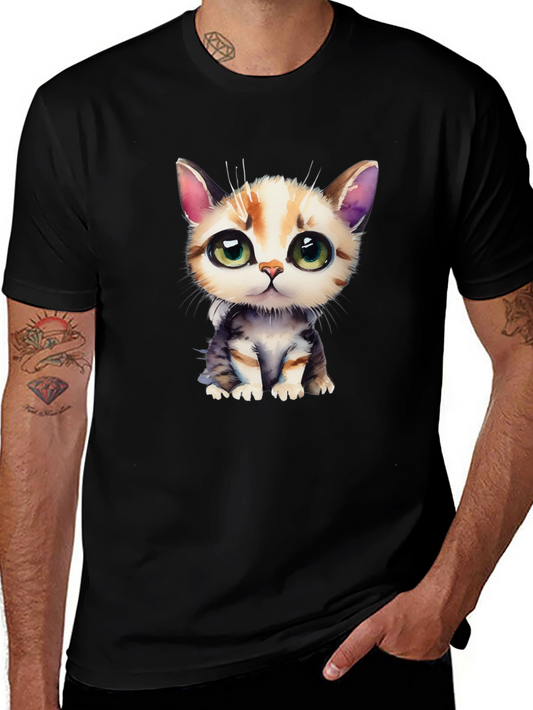 Cute Kitten Graphic T-Shirt