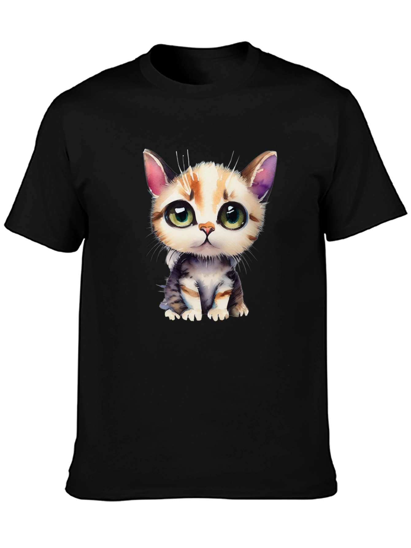 Cute Kitten Graphic T-Shirt