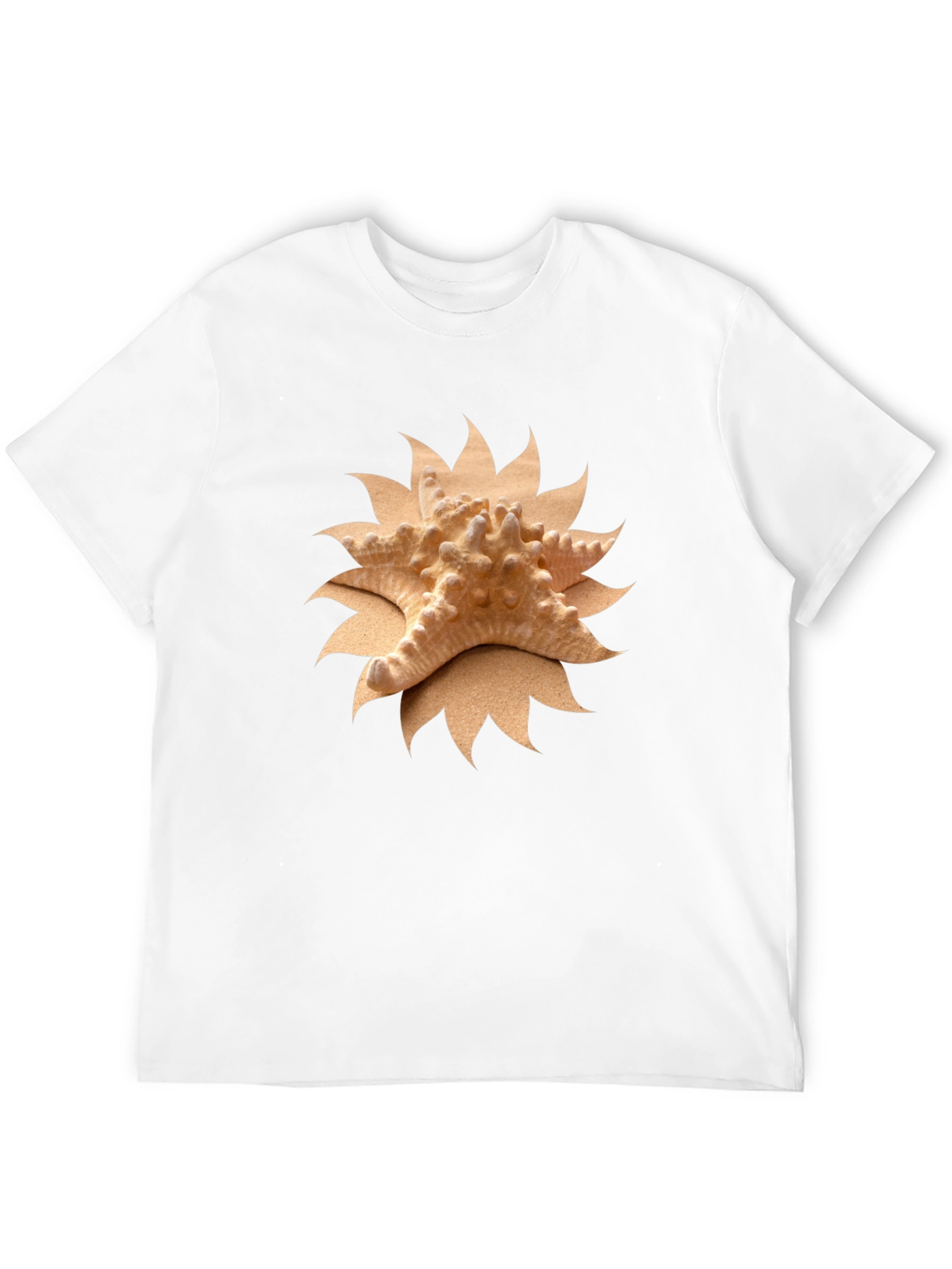 Starfish Graphic Tee - Coastal Style Shirt