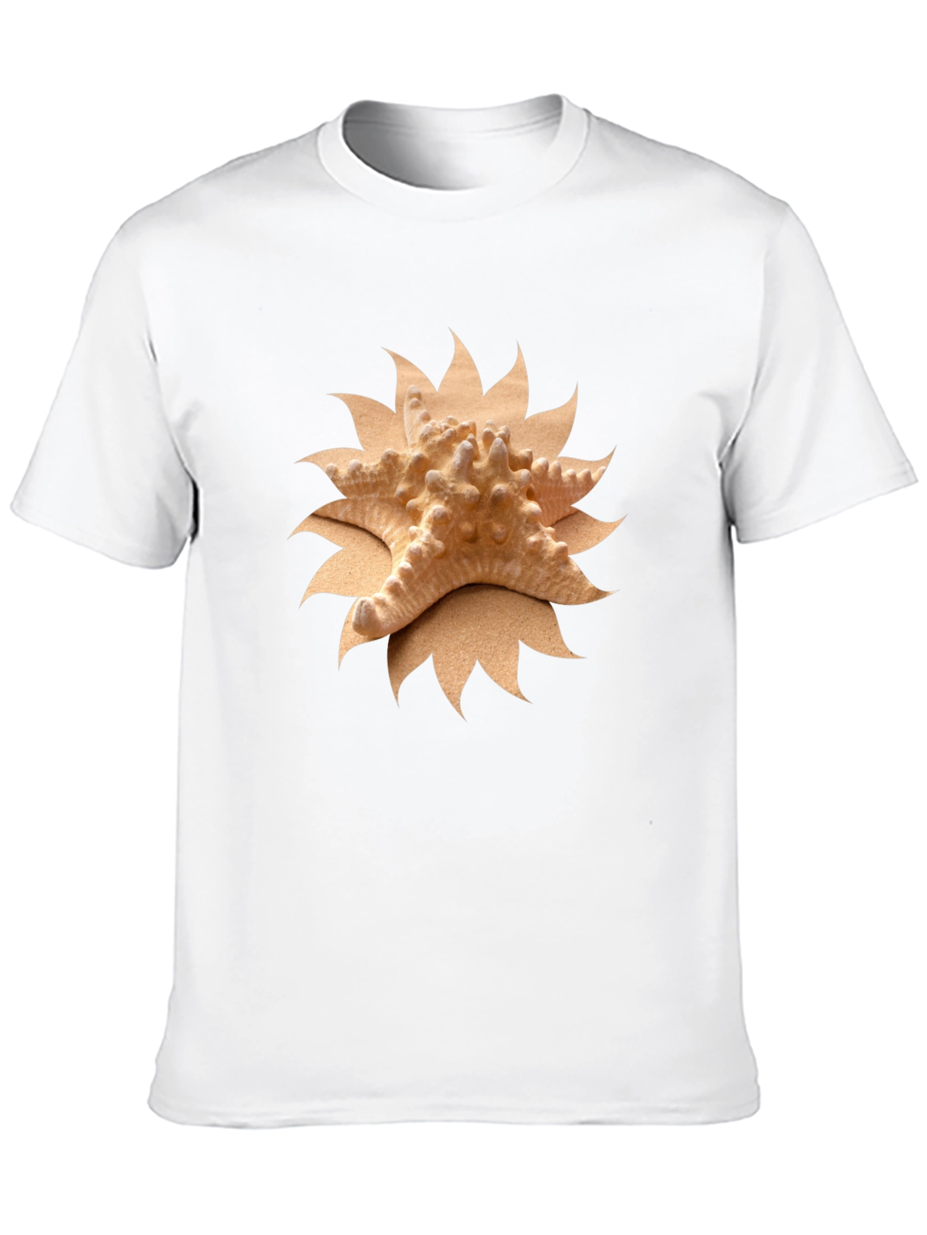 Starfish Graphic Tee - Coastal Style Shirt