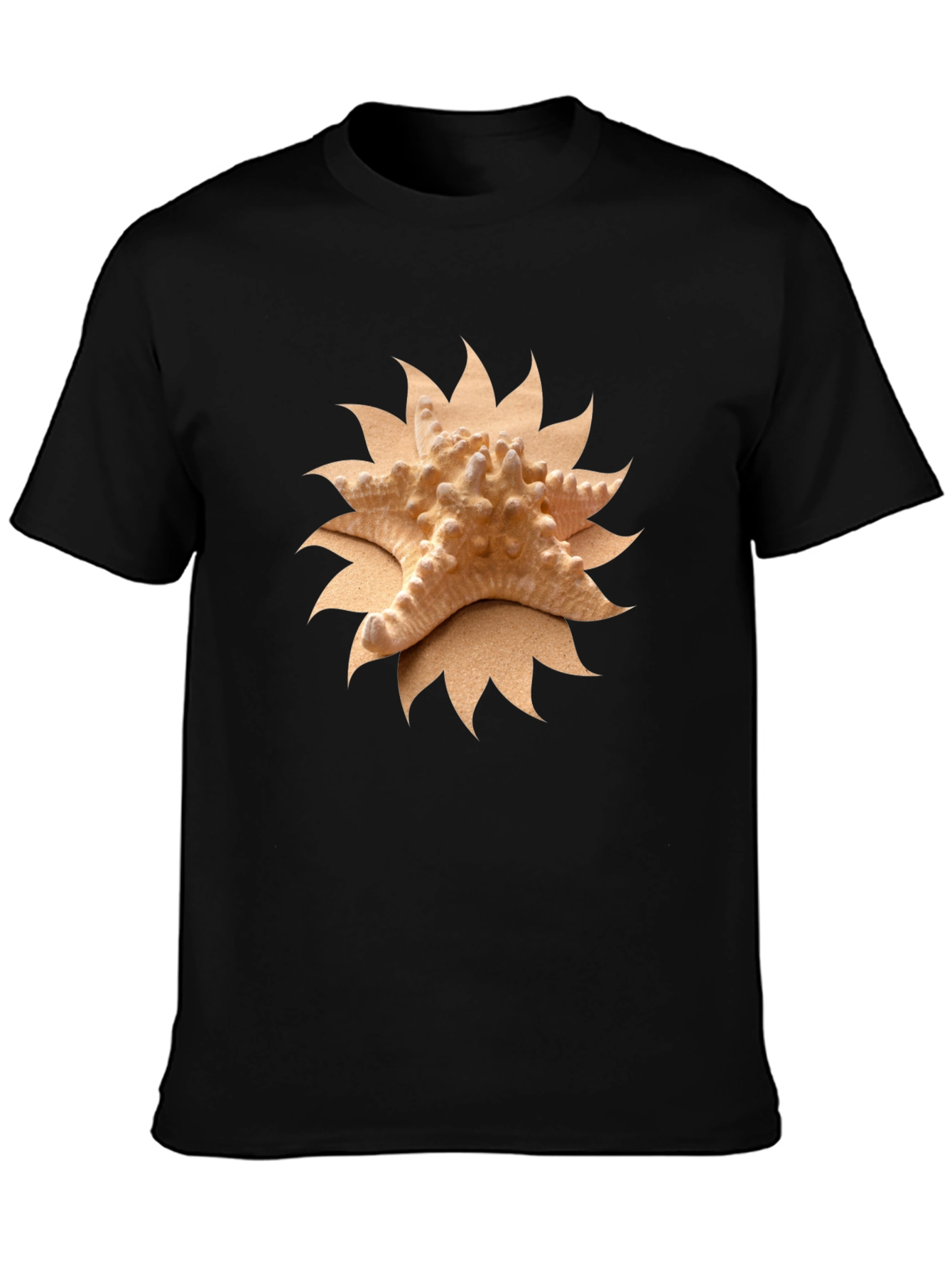 Starfish Graphic Tee - Coastal Style Shirt
