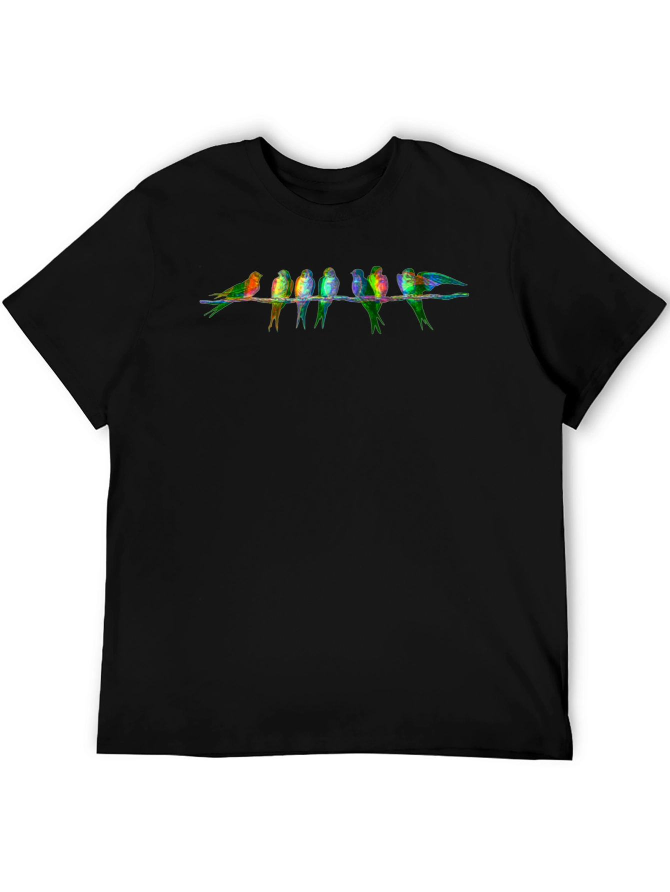 Birds on a Wire Graphic T-Shirt