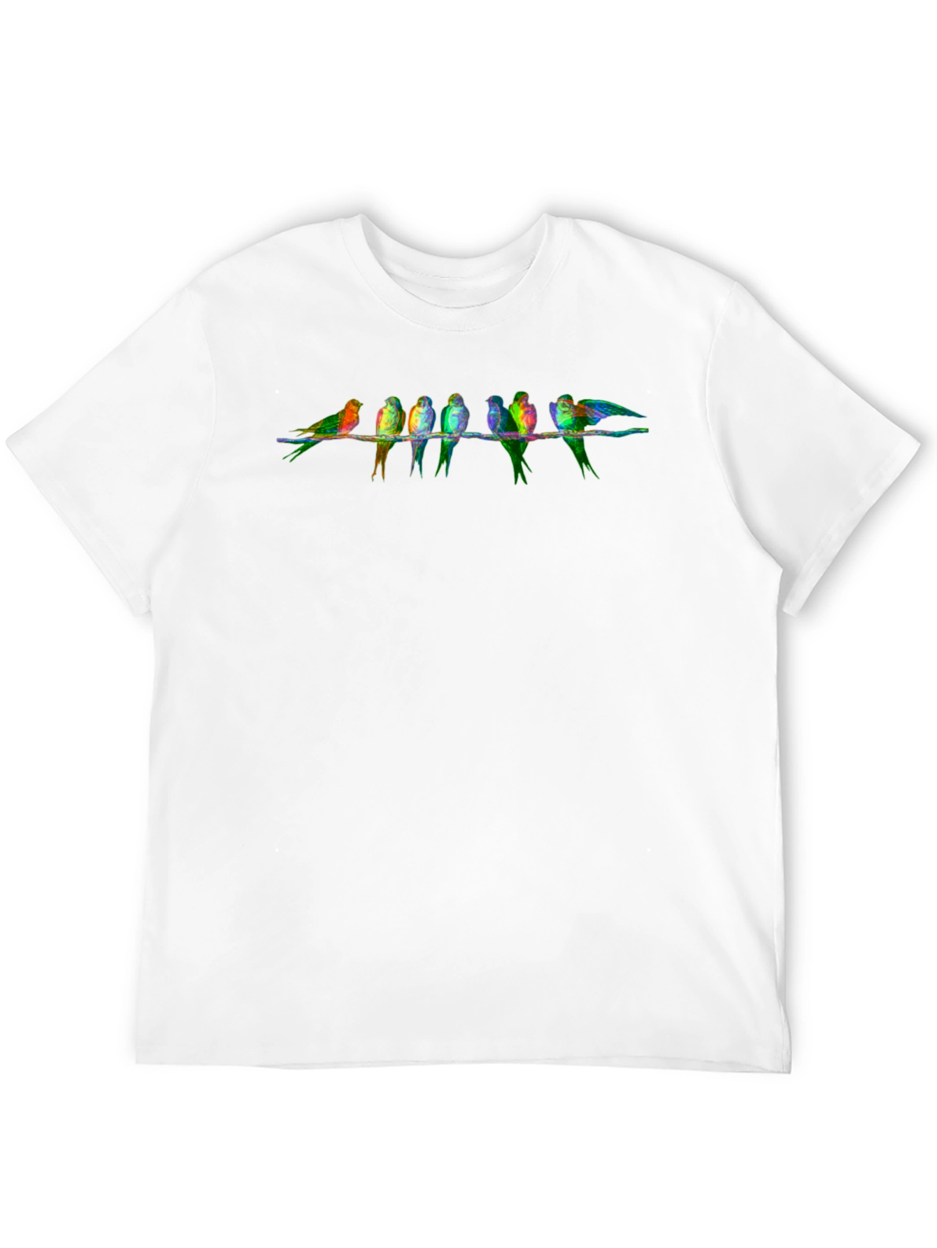 Birds on a Wire Graphic T-Shirt