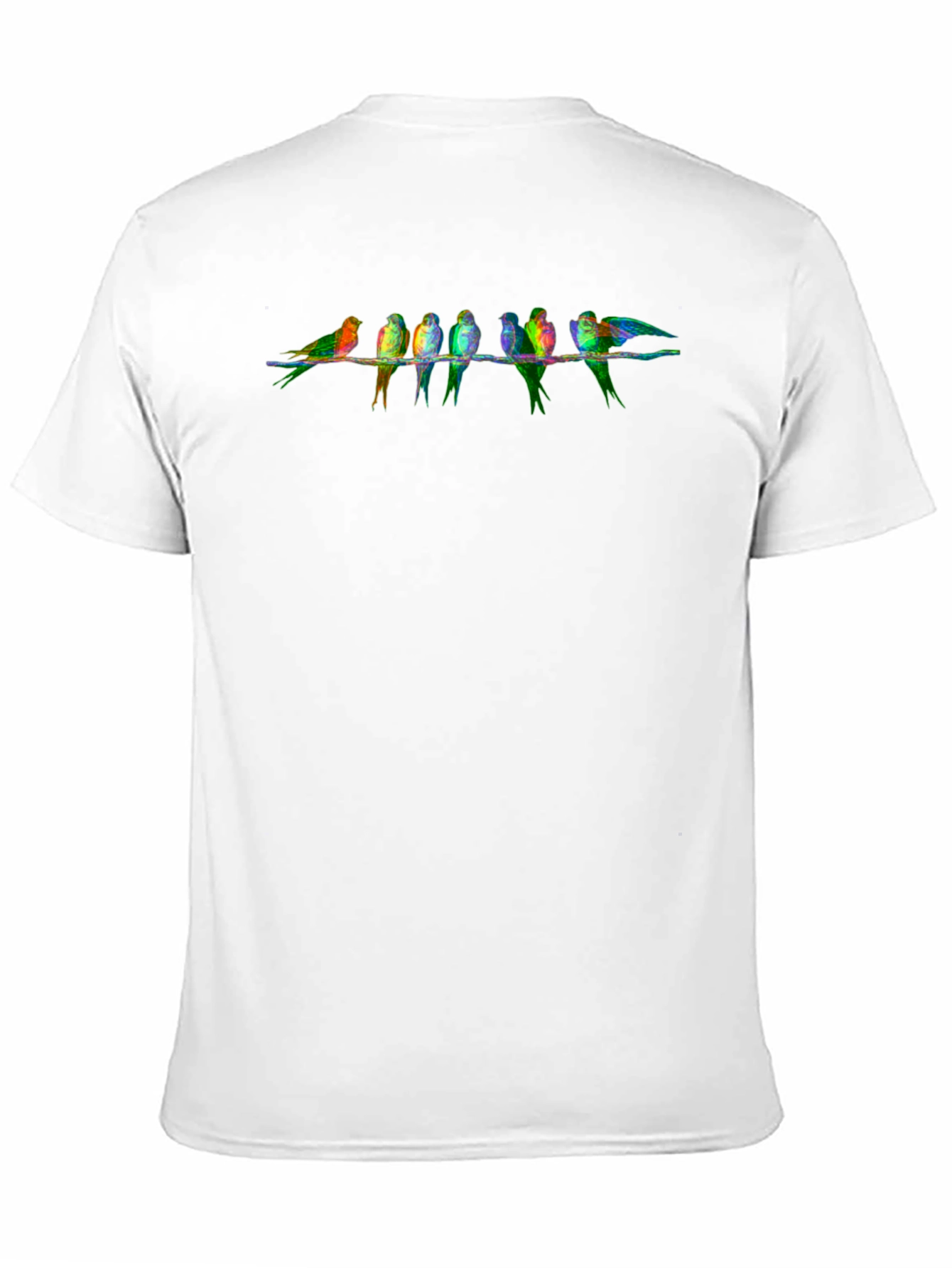 Birds on a Wire Graphic T-Shirt