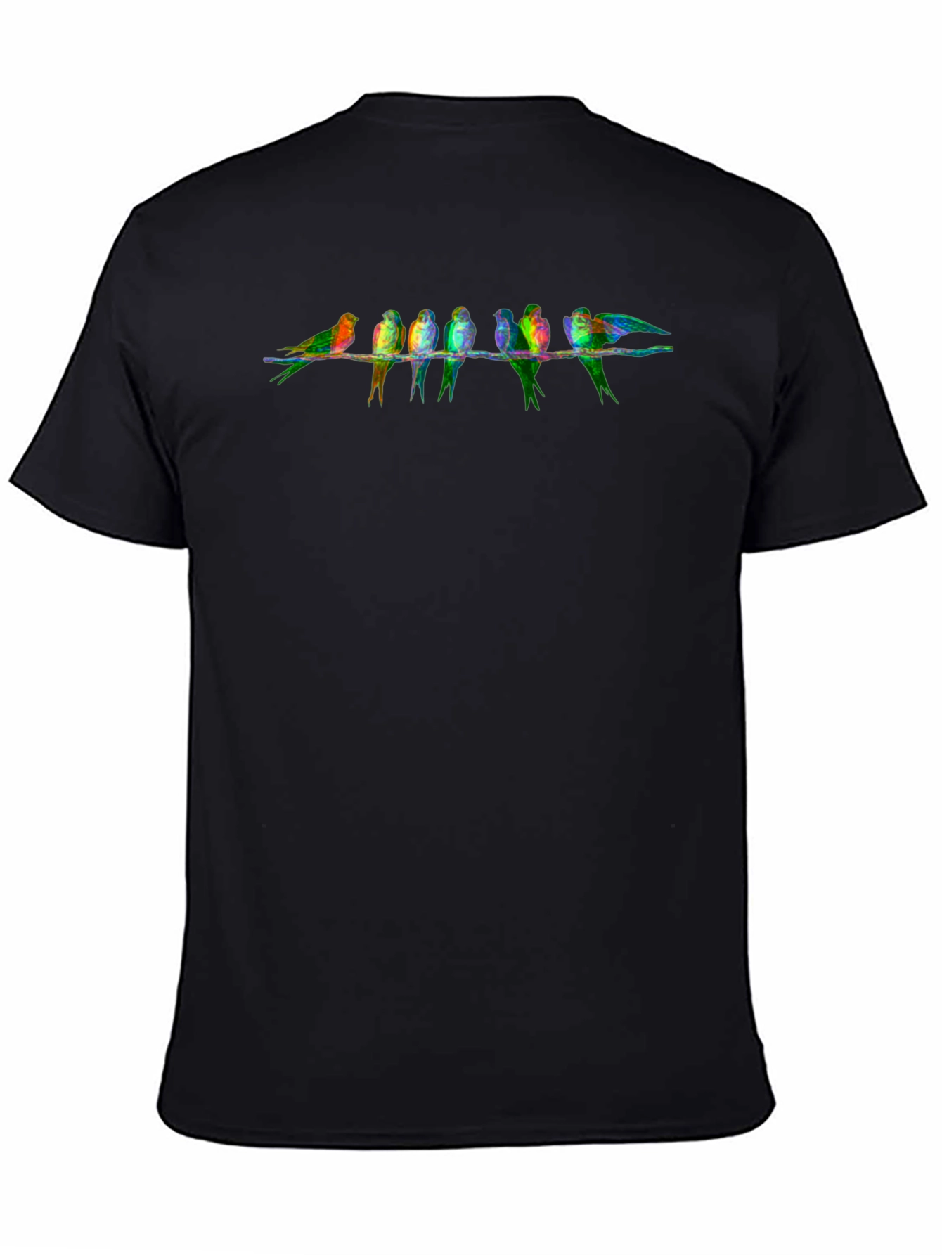 Birds on a Wire Graphic T-Shirt