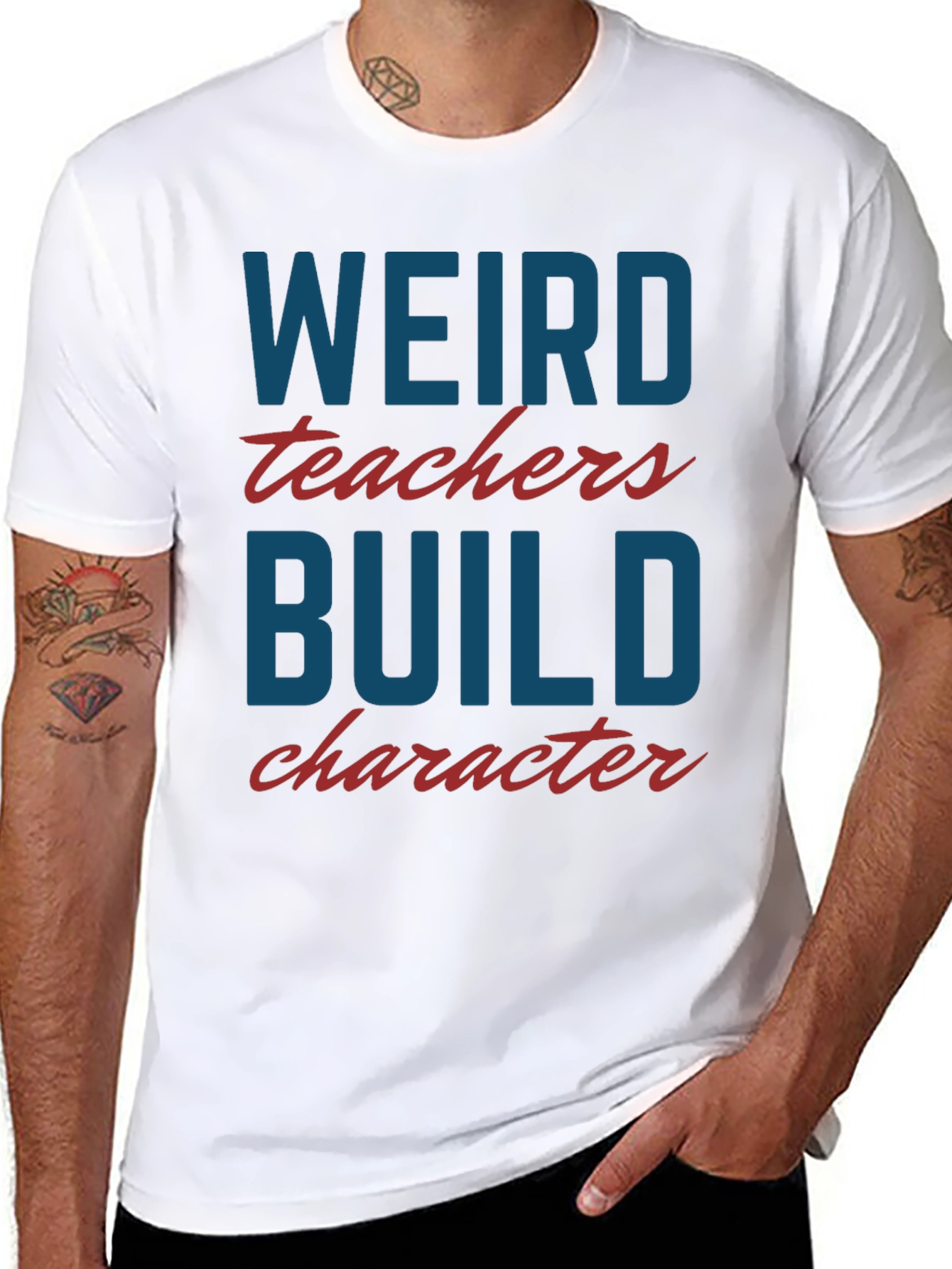 Weird Teachers Build Character T-Shirt